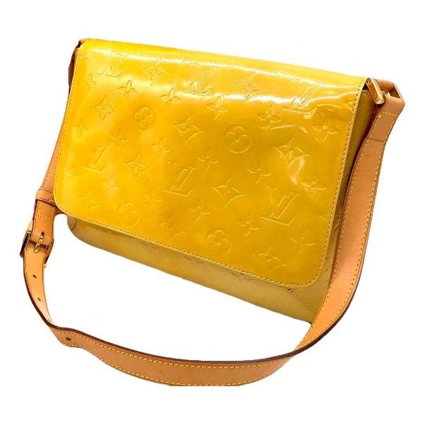 Thompson patent leather handbag