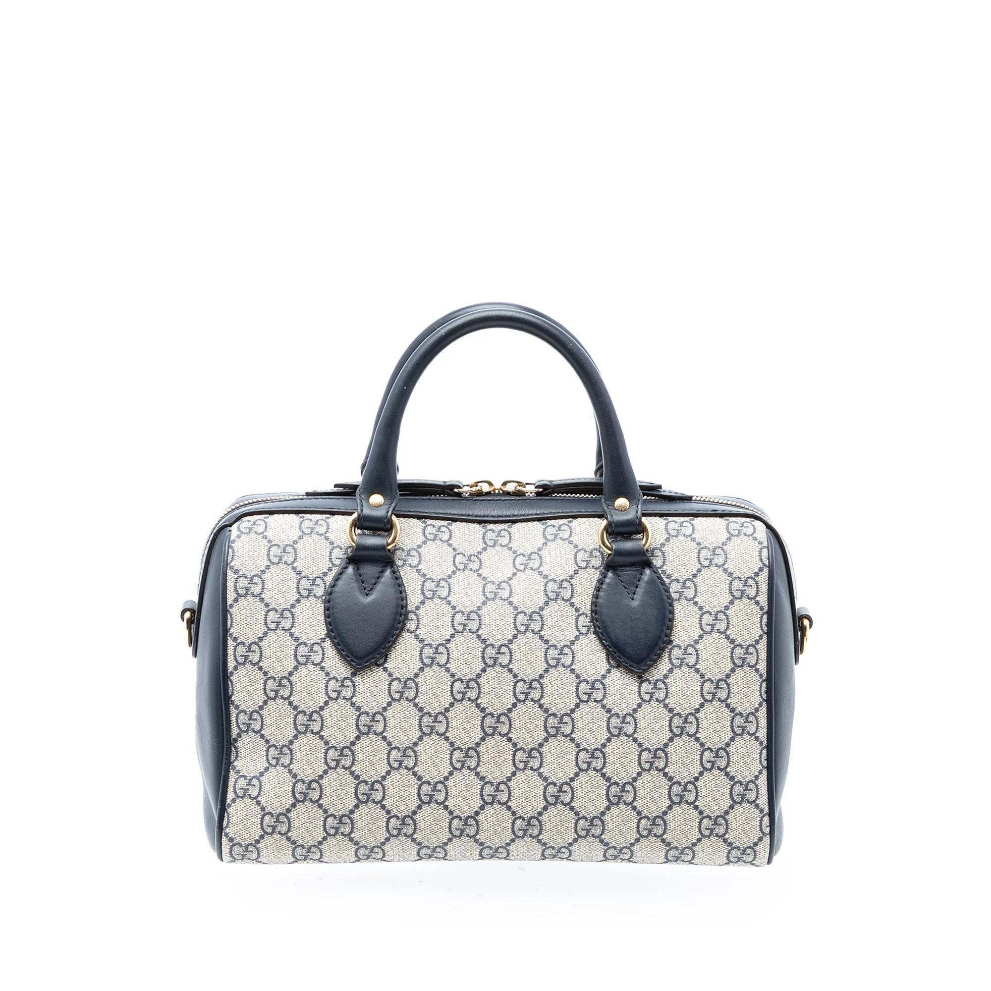 Boston leather satchel