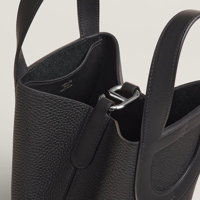 Noir Hermès In-the-loop 18 Bag