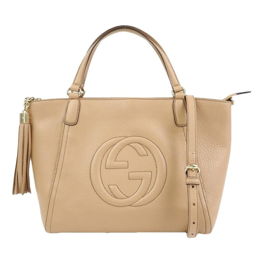 Leather handbag