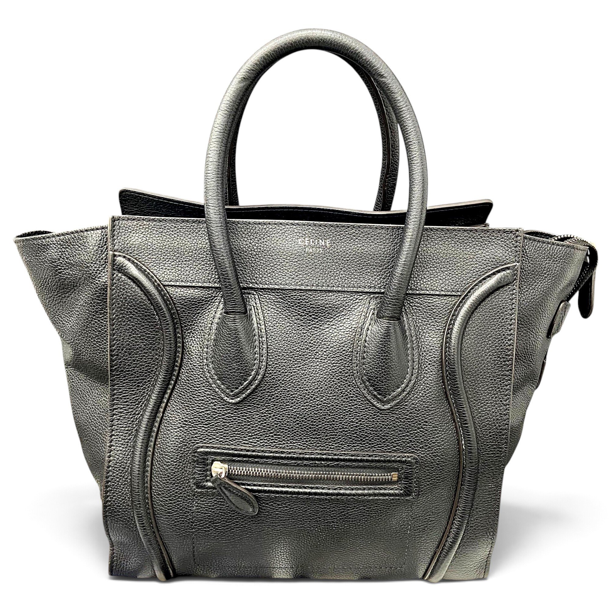 Luggage leather handbag
