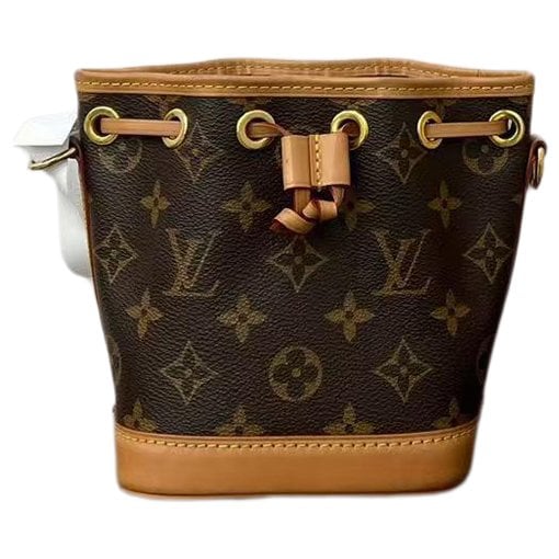 Louis Vuitton Nano Noé leather handbag