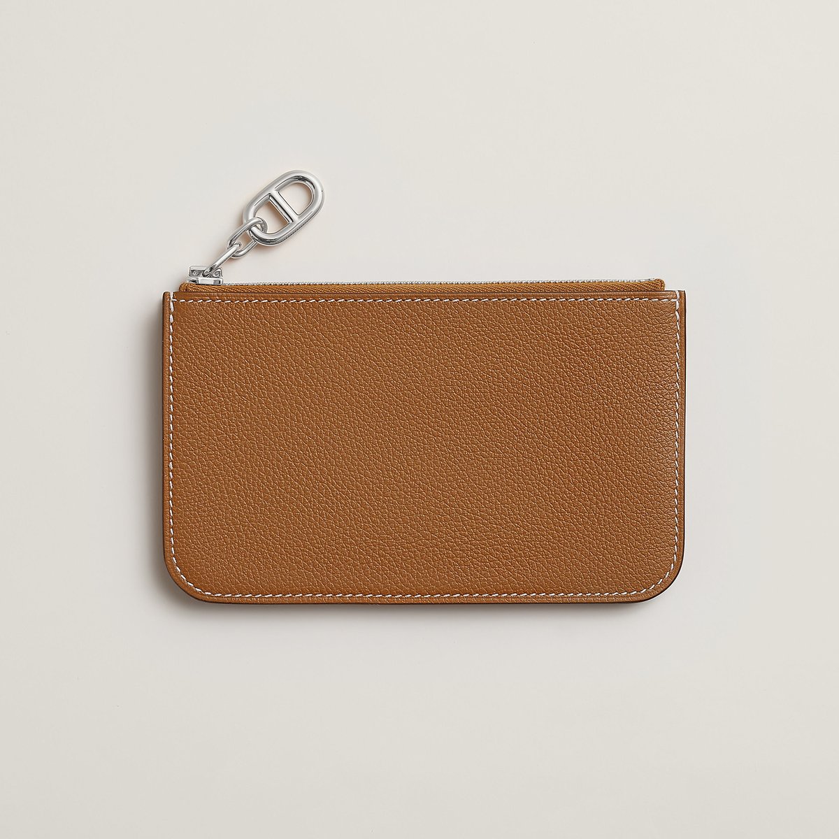Gold Zipengo Chaine D'Ancre Card Holder