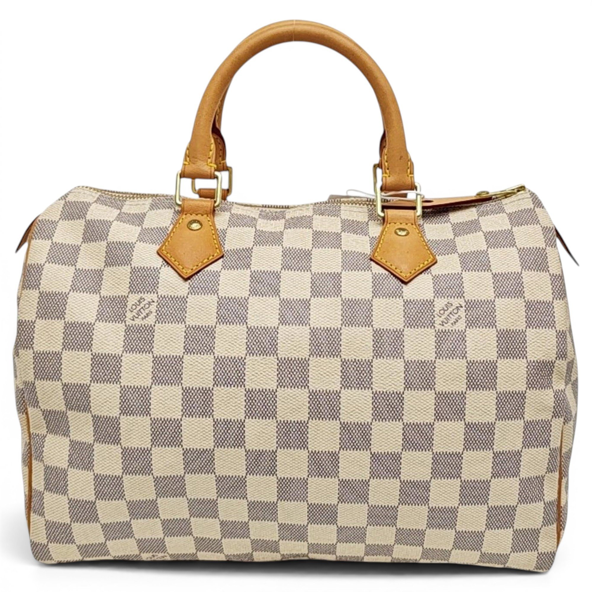 Louis Vuitton Nano Speedy / Mini HL leather handbag