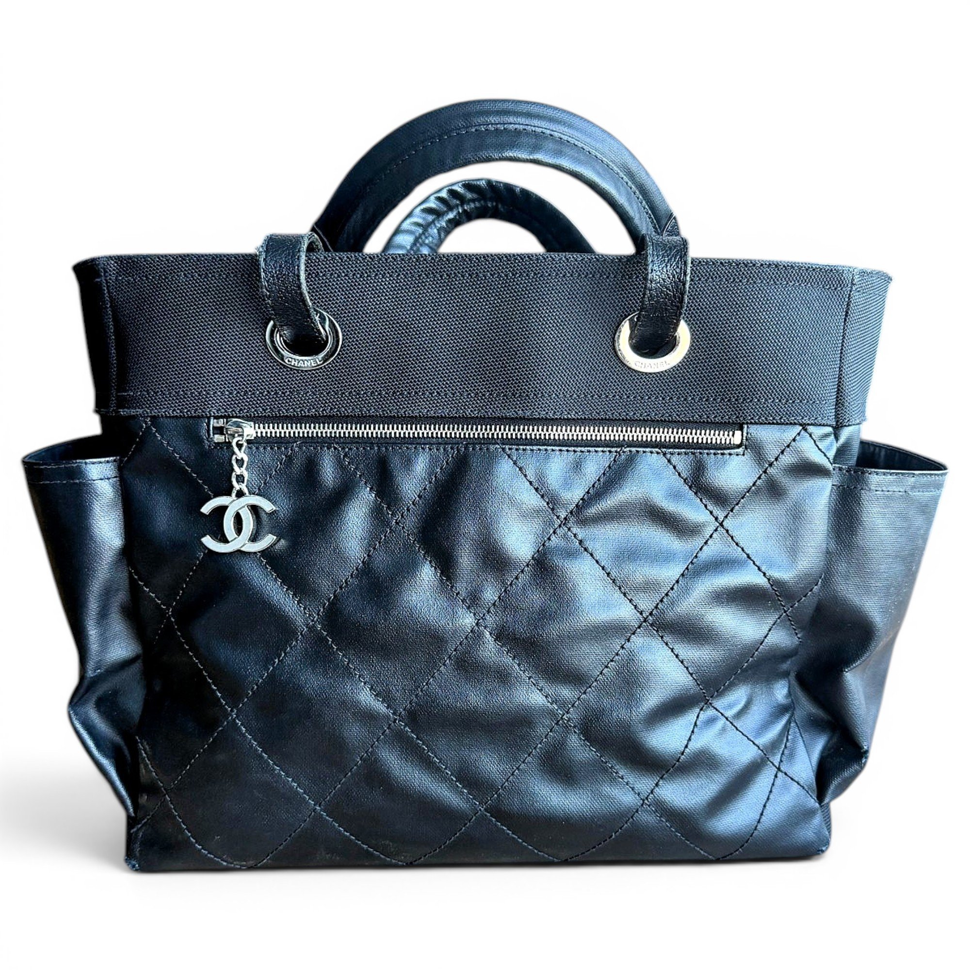 Paris-Biarritz leather tote