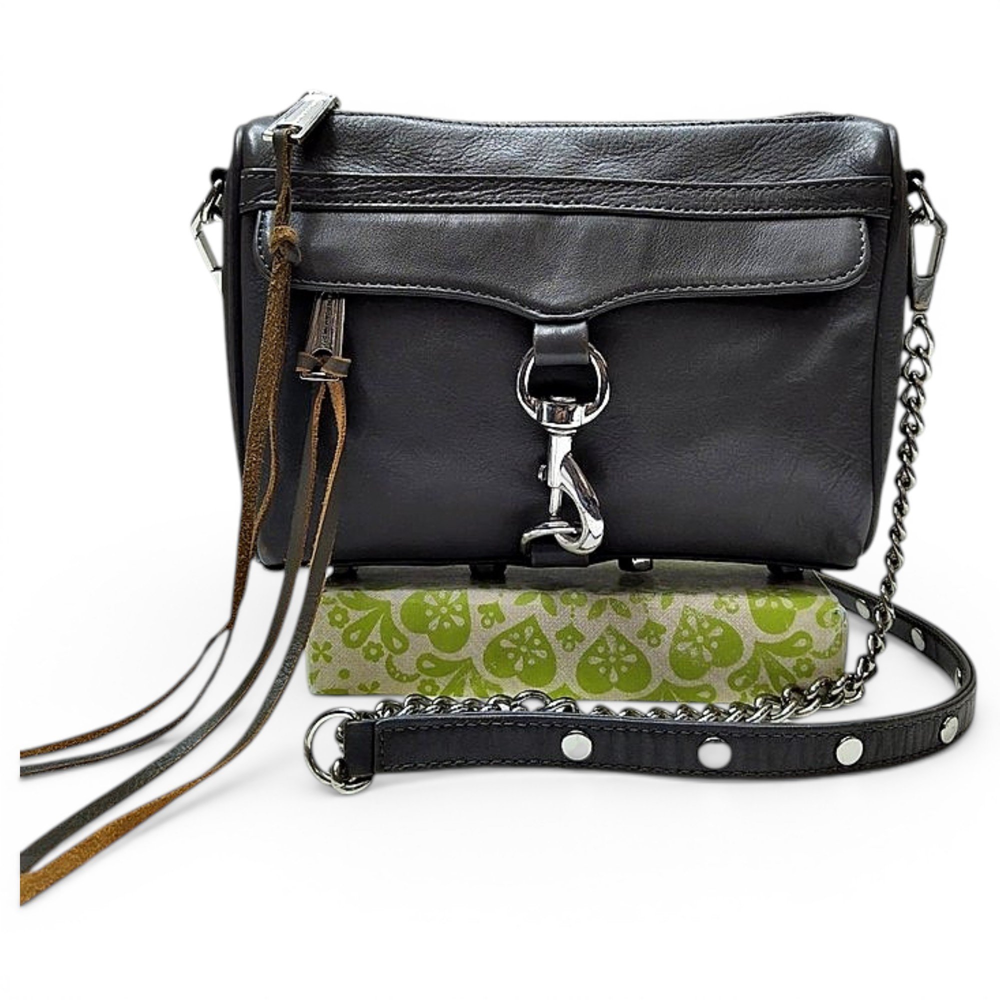 Leather crossbody bag