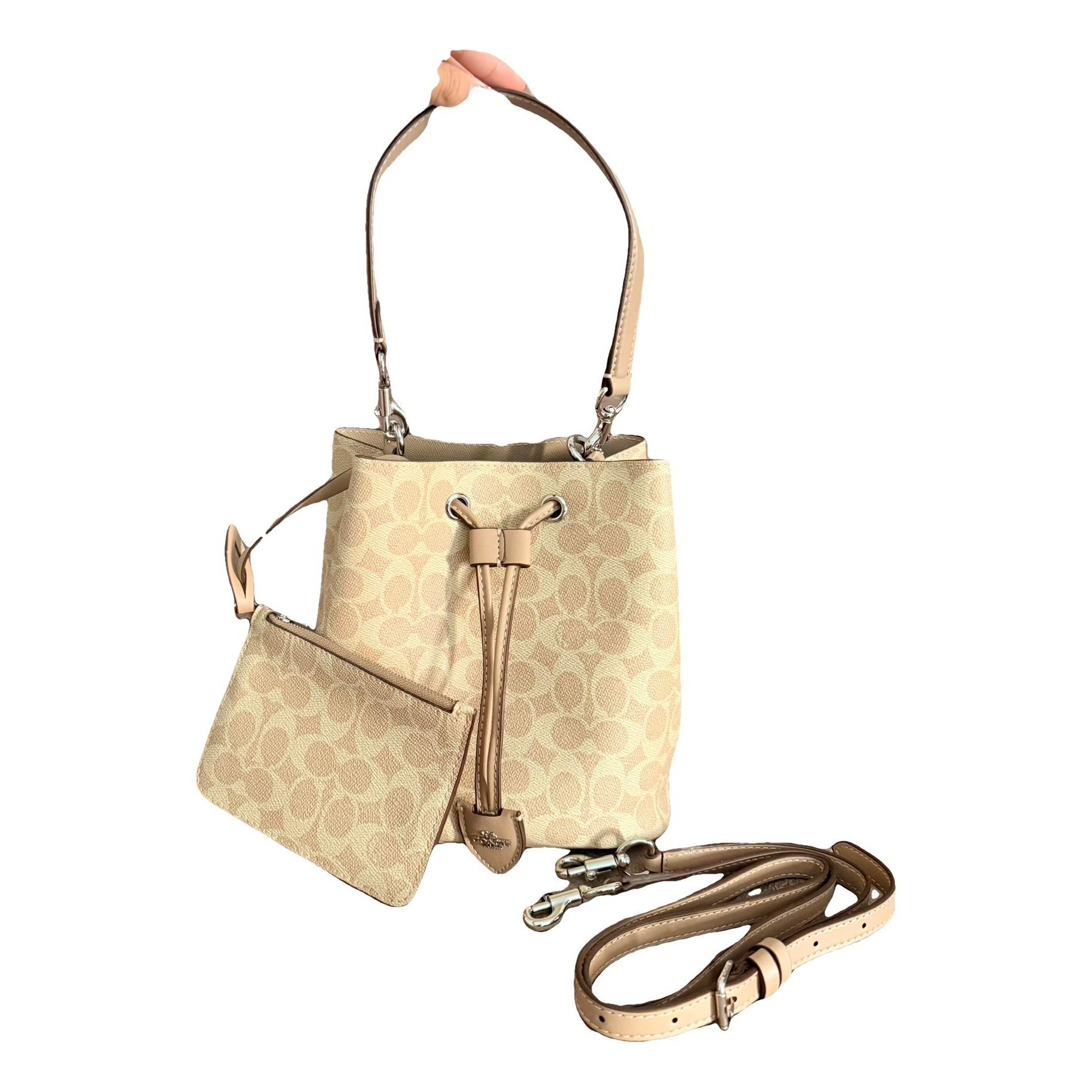 Leather crossbody bag