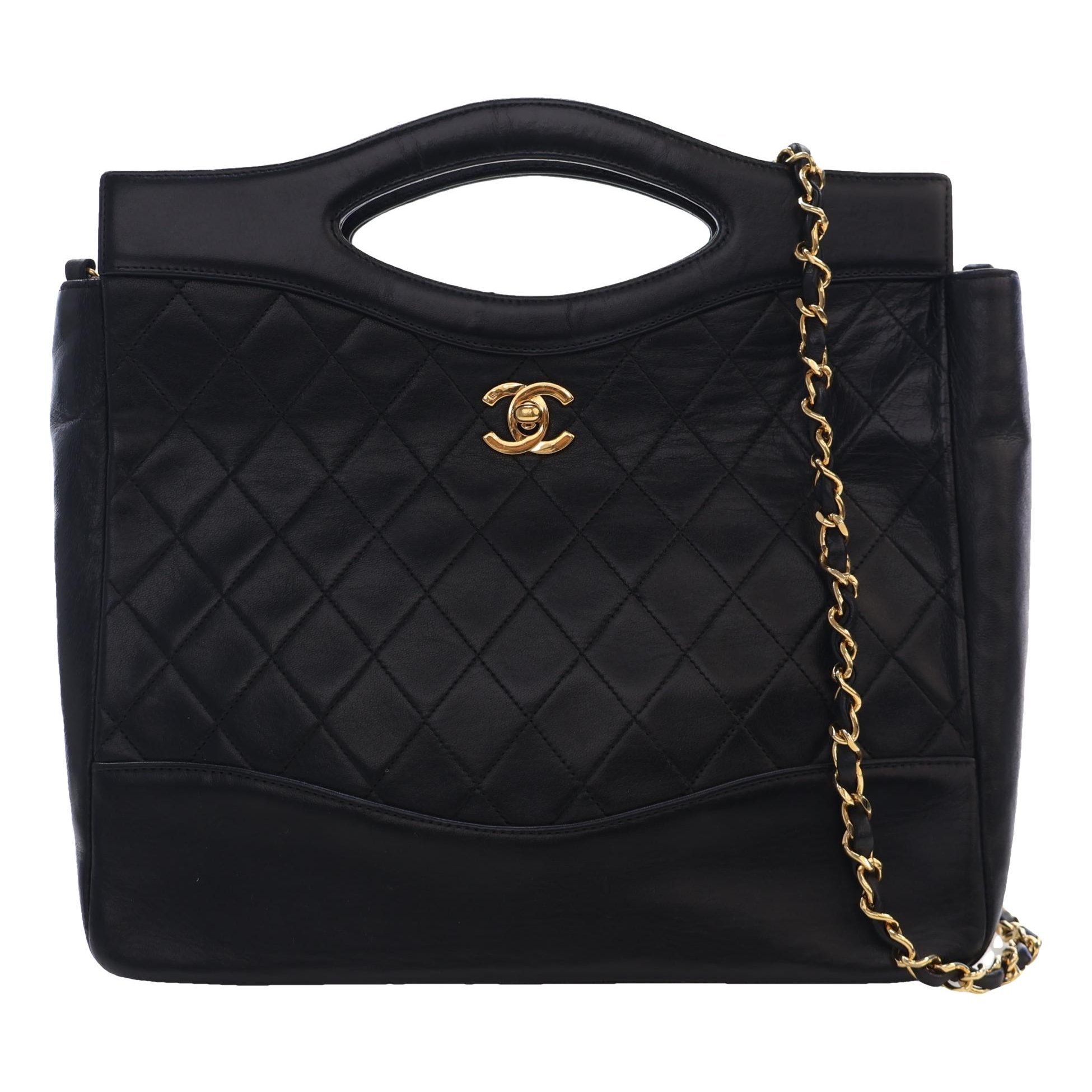 Leather tote