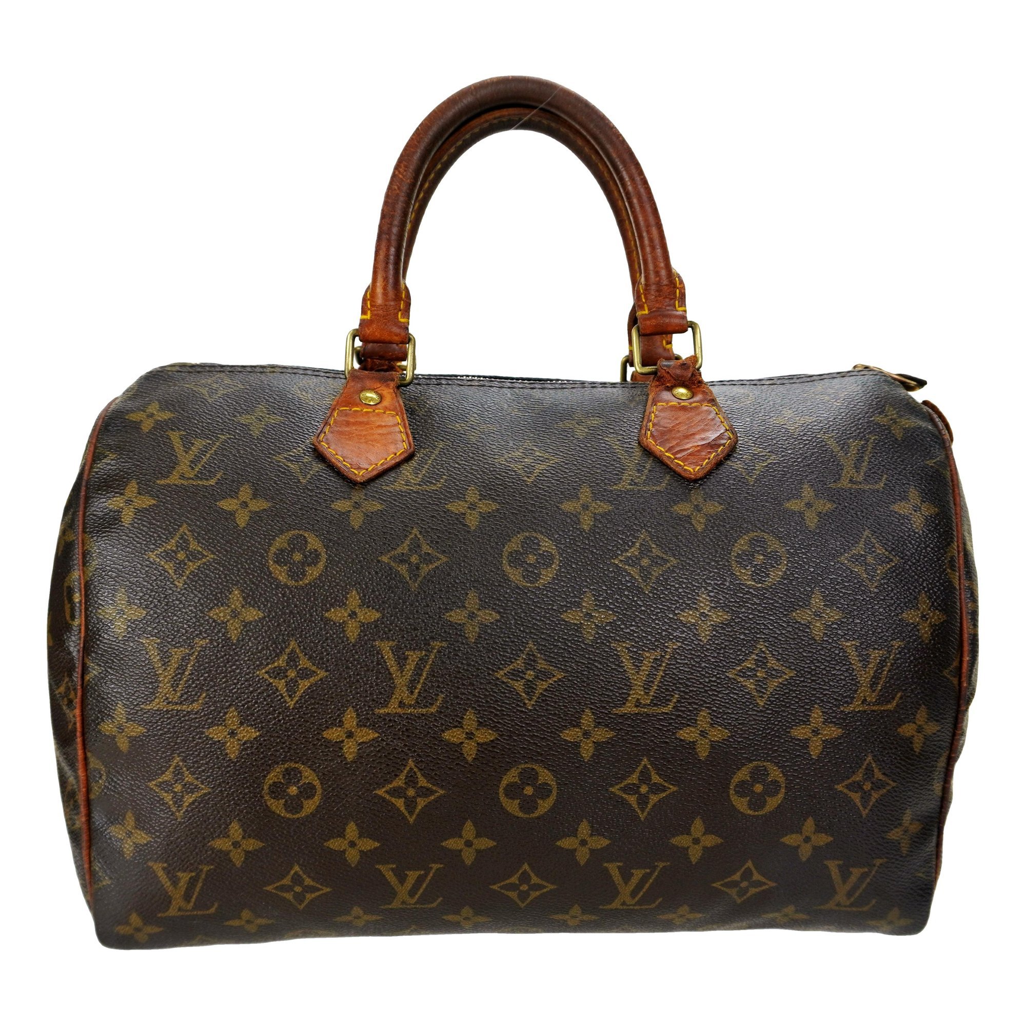 Speedy leather tote