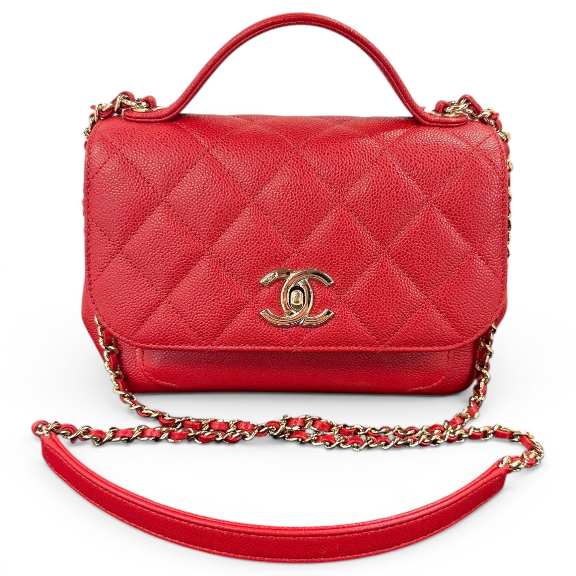 Business Affinity leather handbag