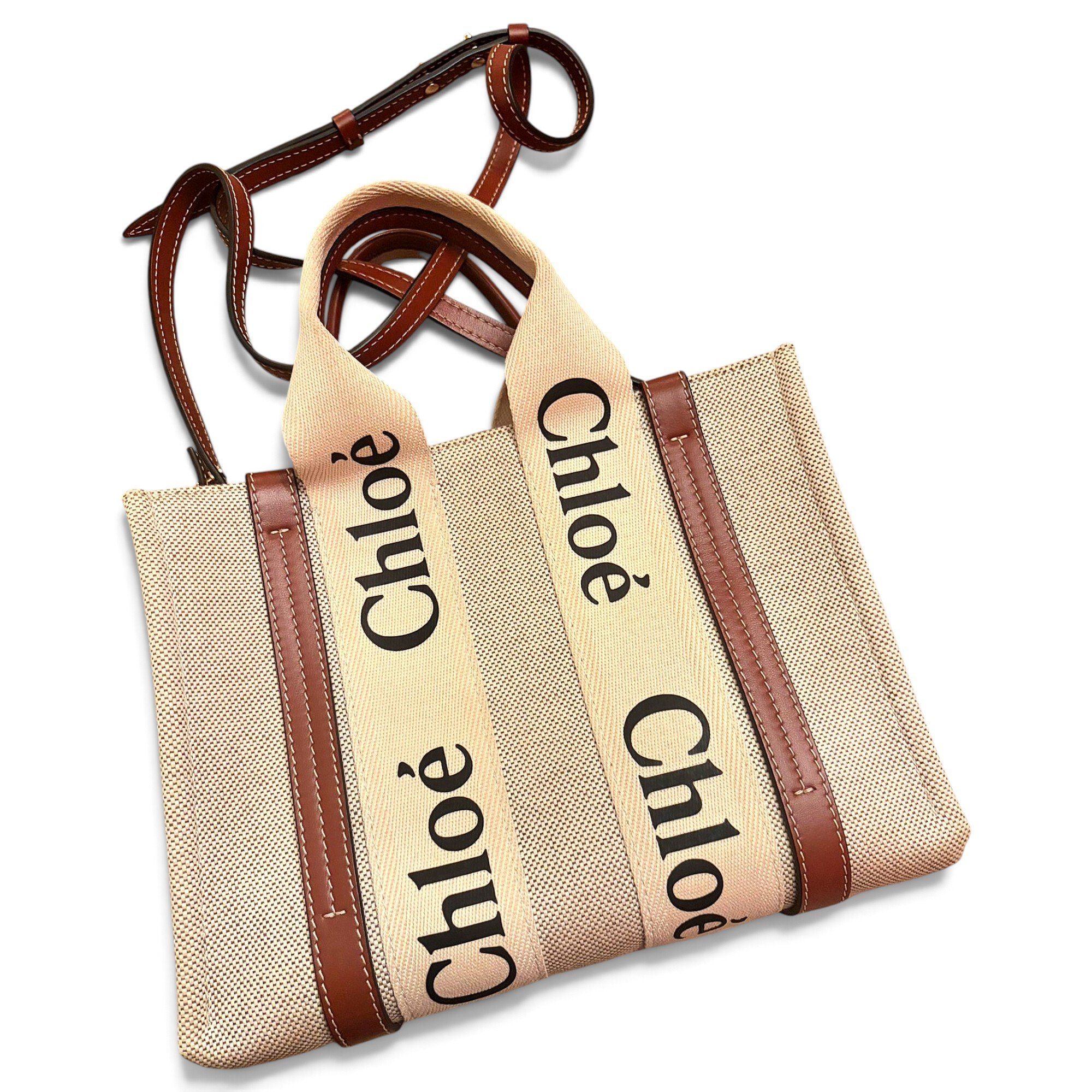 Woody cloth tote