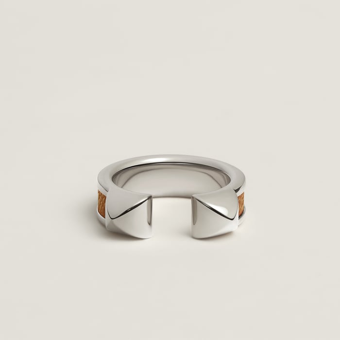 Gold Athena Double Stud Ring