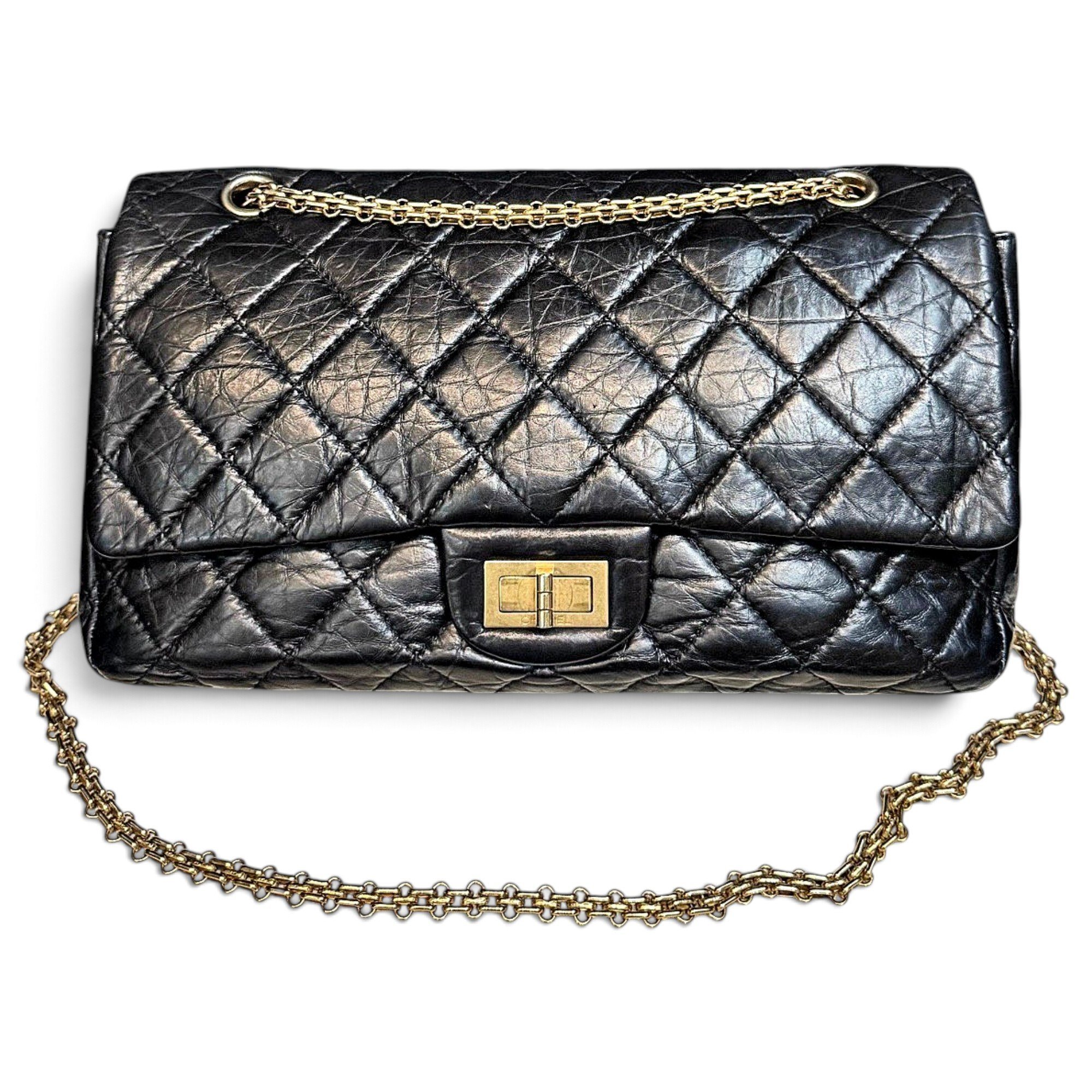 2.55 leather handbag