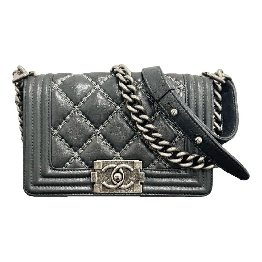 Boy leather crossbody bag