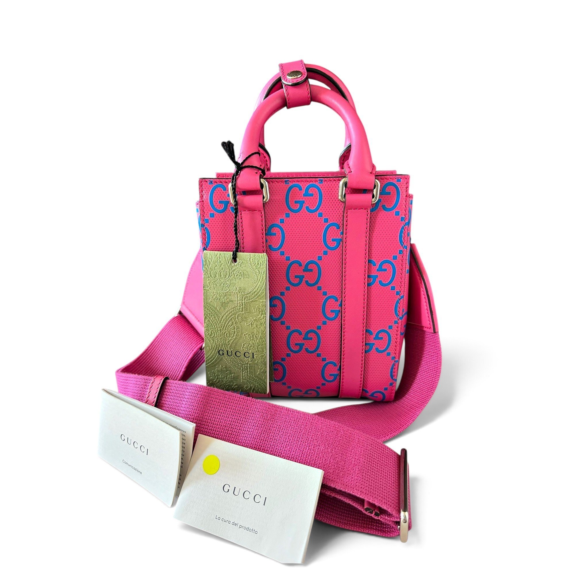 Ophidia leather tote