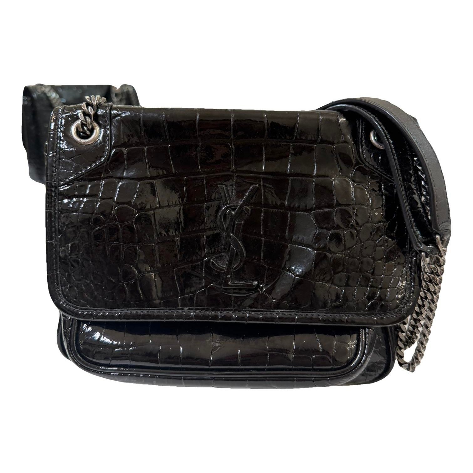 Niki leather crossbody bag