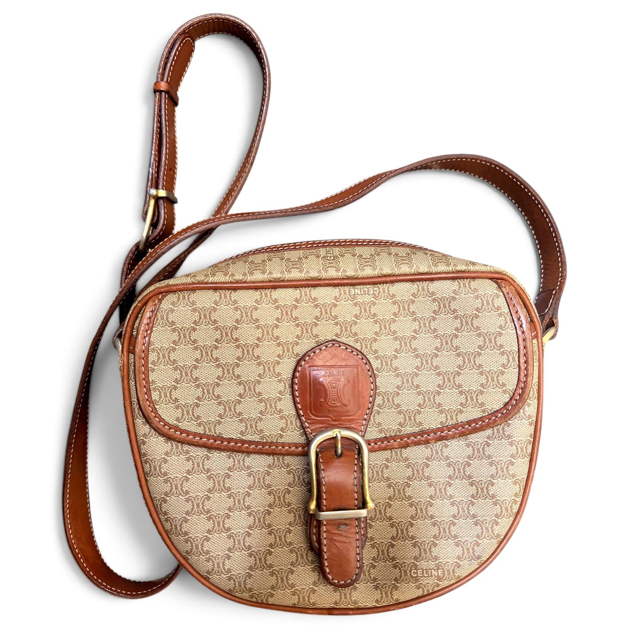 Leather crossbody bag