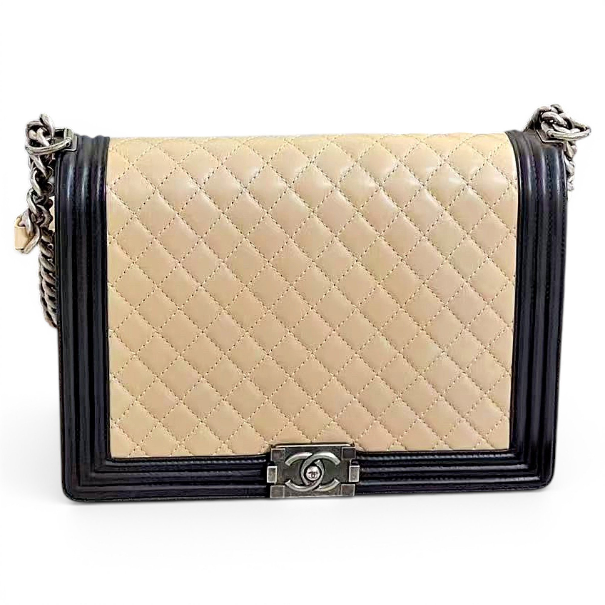 Boy leather crossbody bag