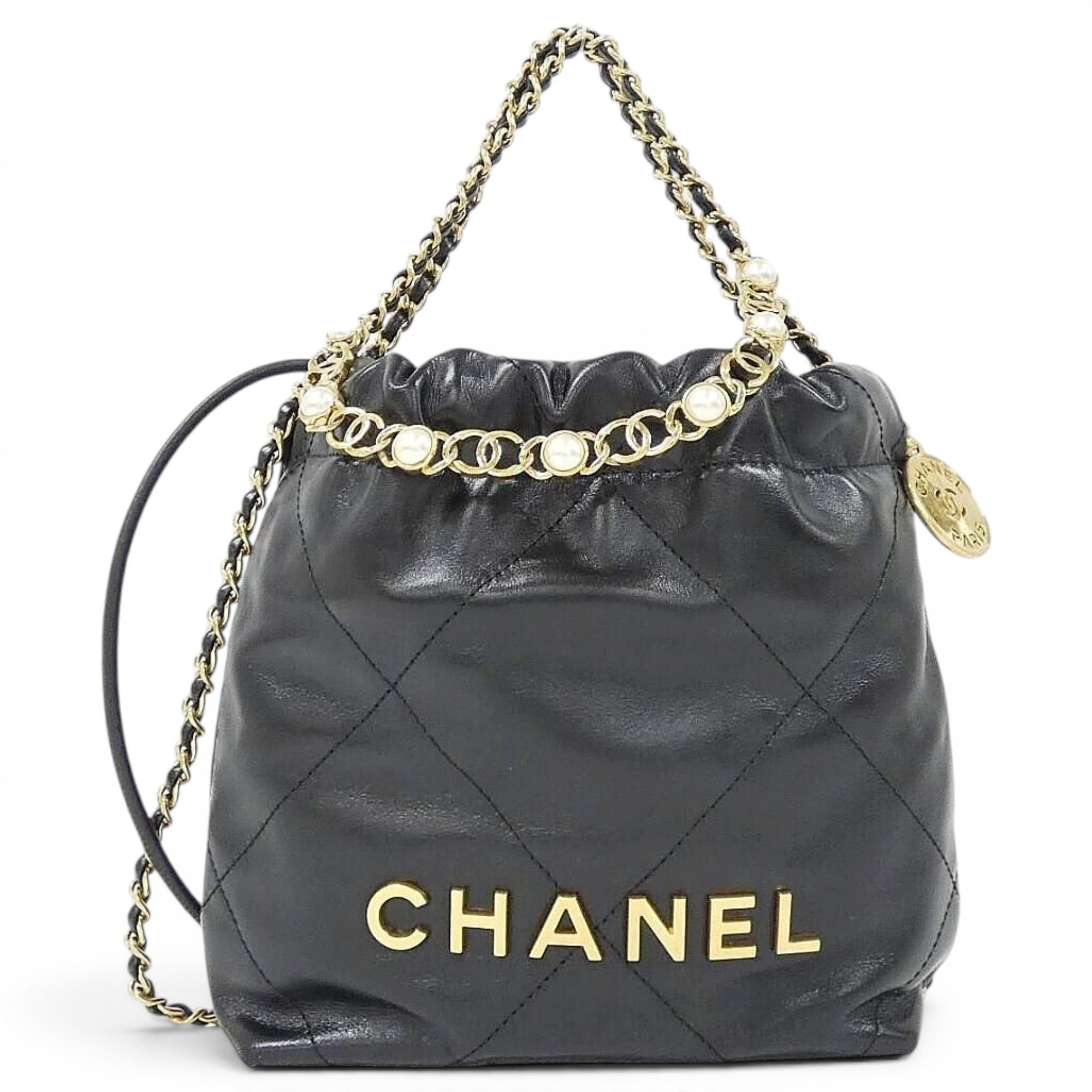 Chanel 22 leather handbag