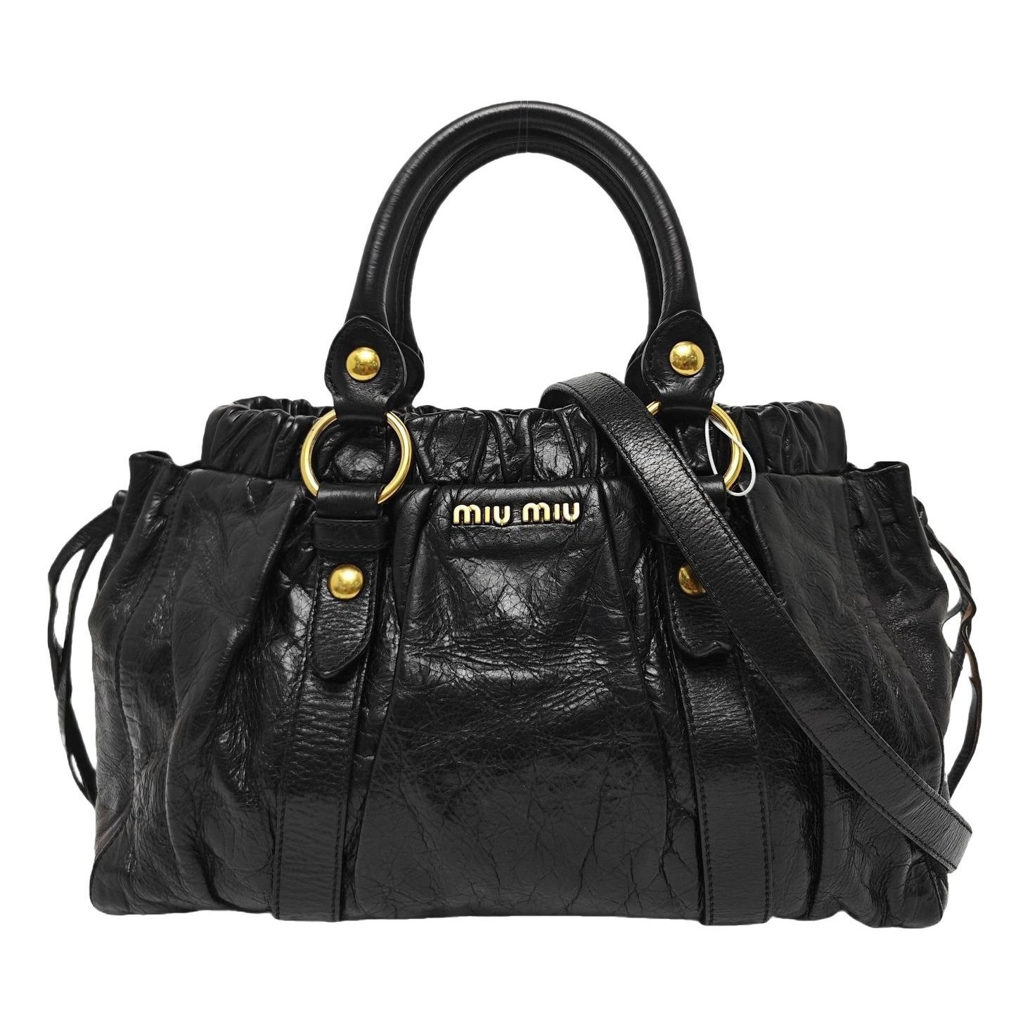Leather handbag