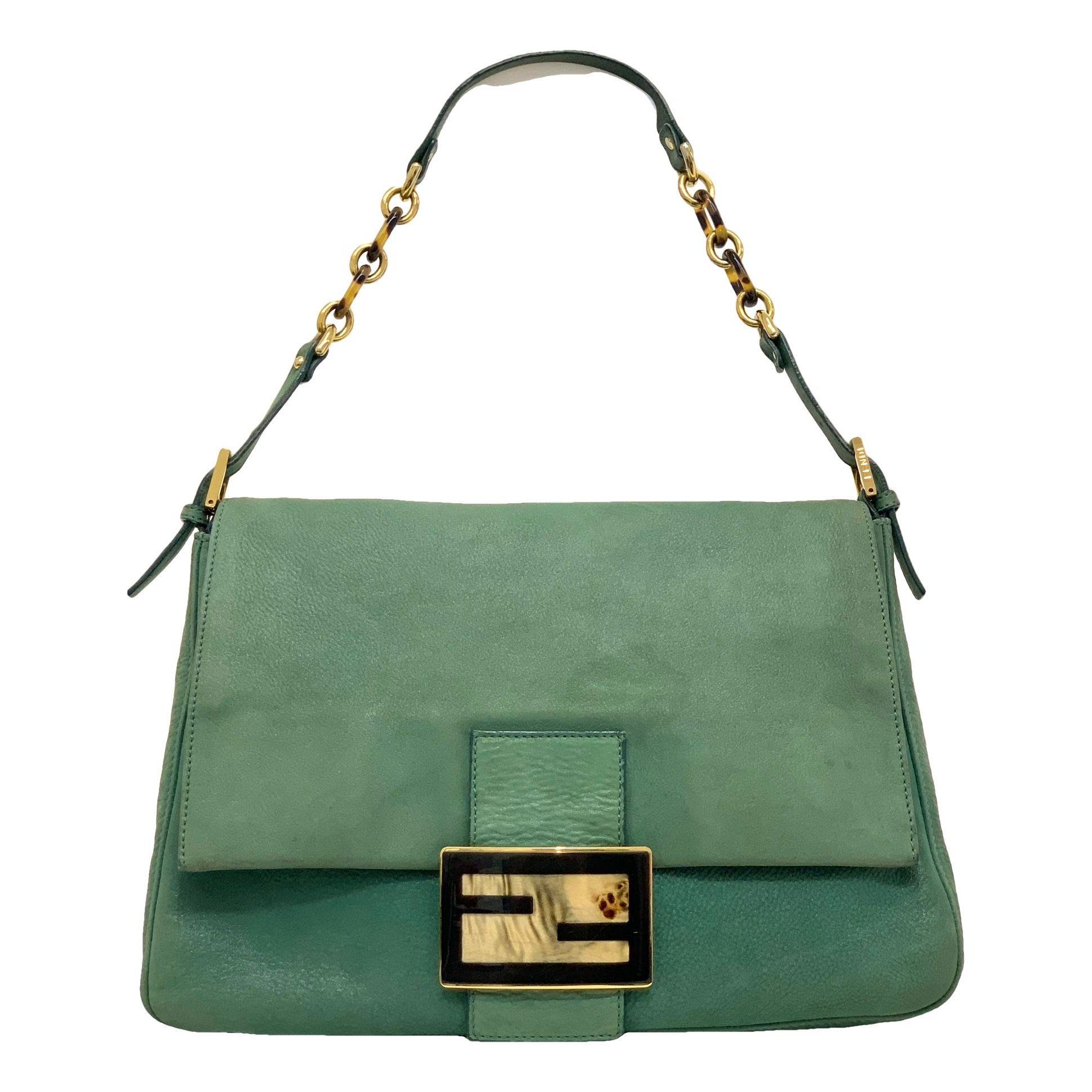 Mamma Baguette leather handbag