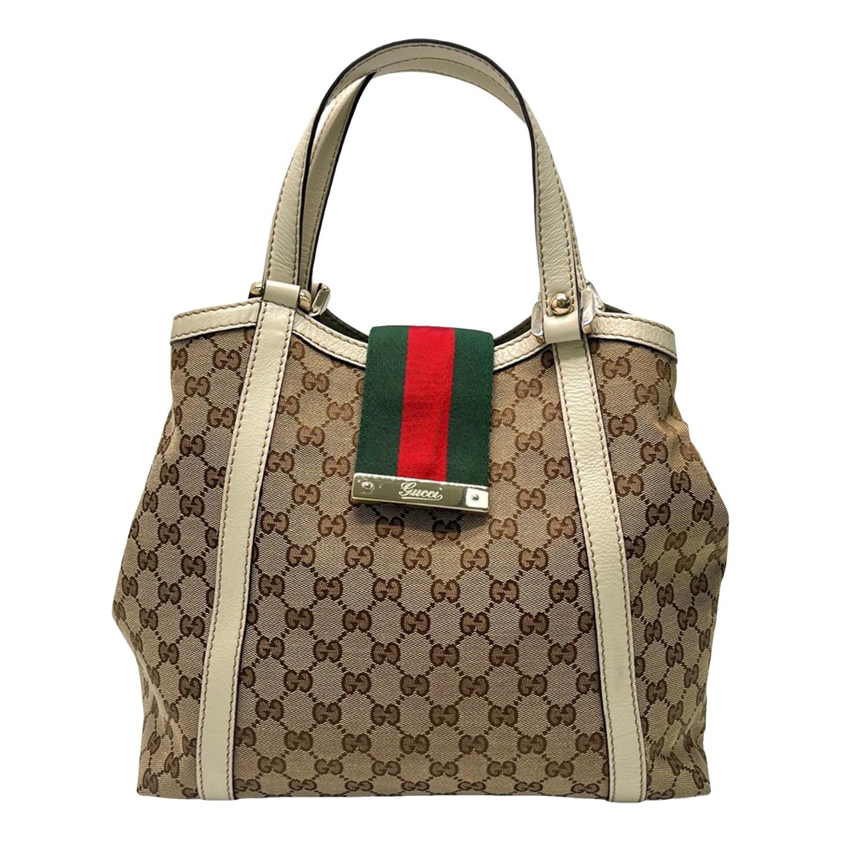 Ophidia Top Handle cloth handbag