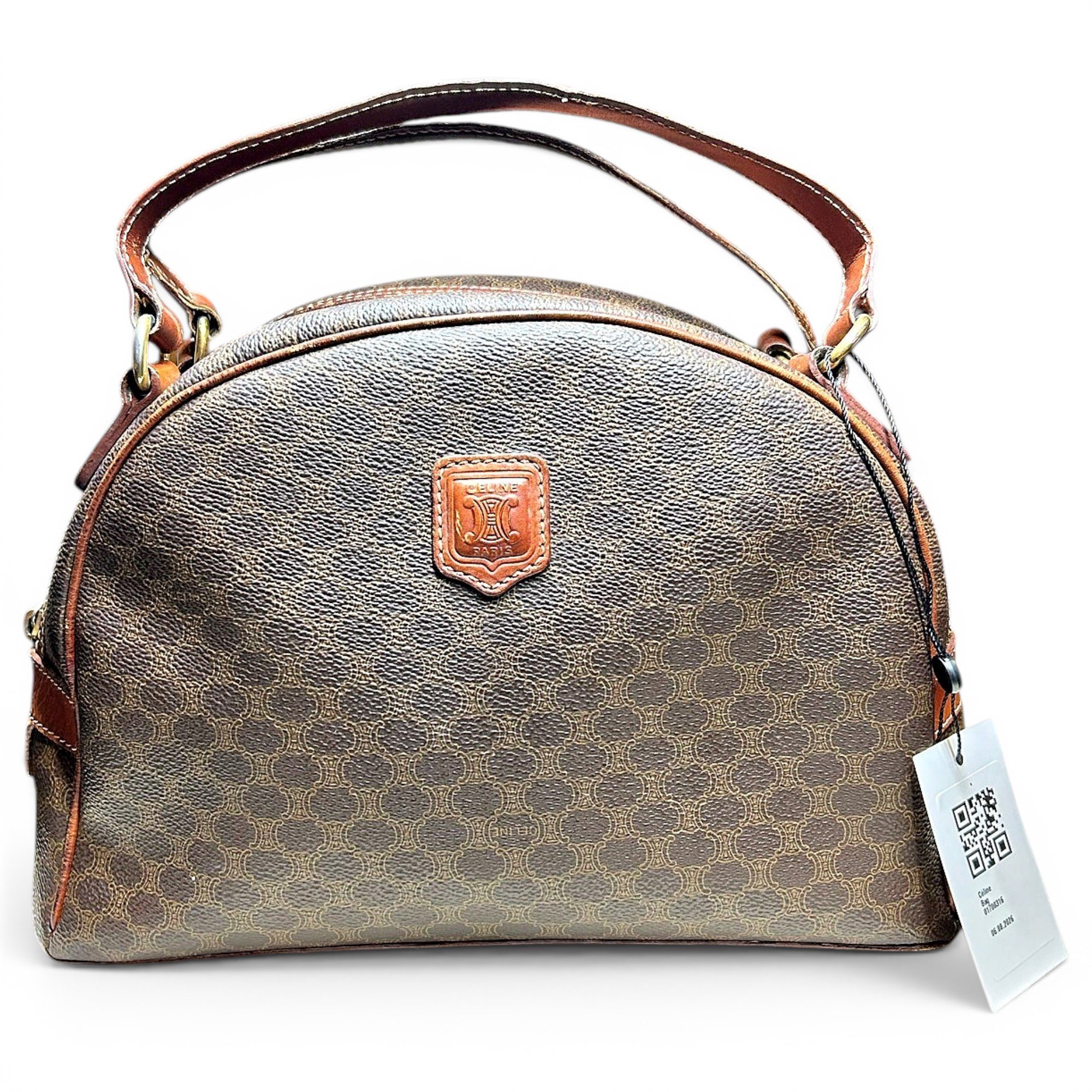 Leather handbag