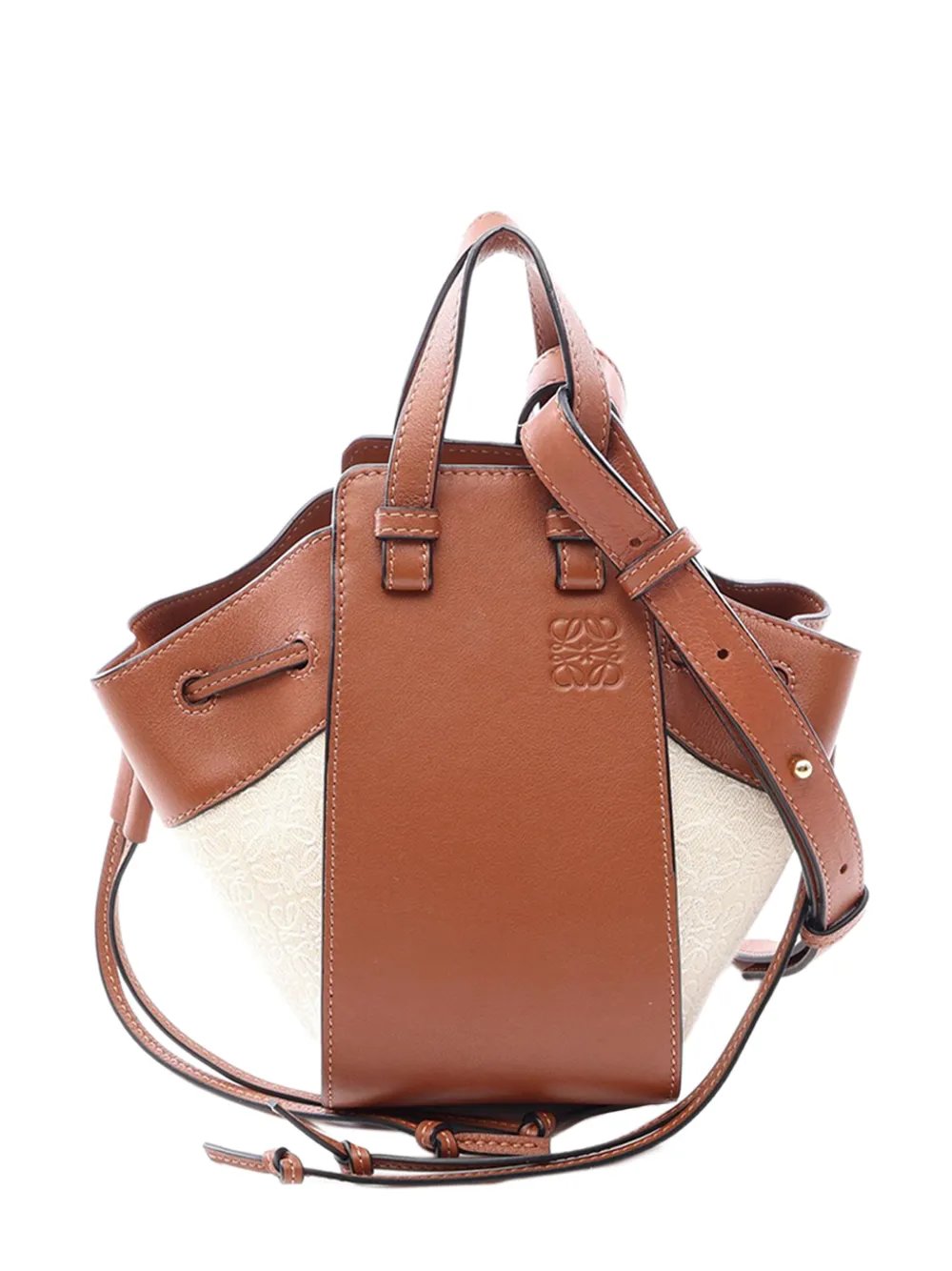 2010-2026 Mini Leather and Canvas Hammock Bag satchel