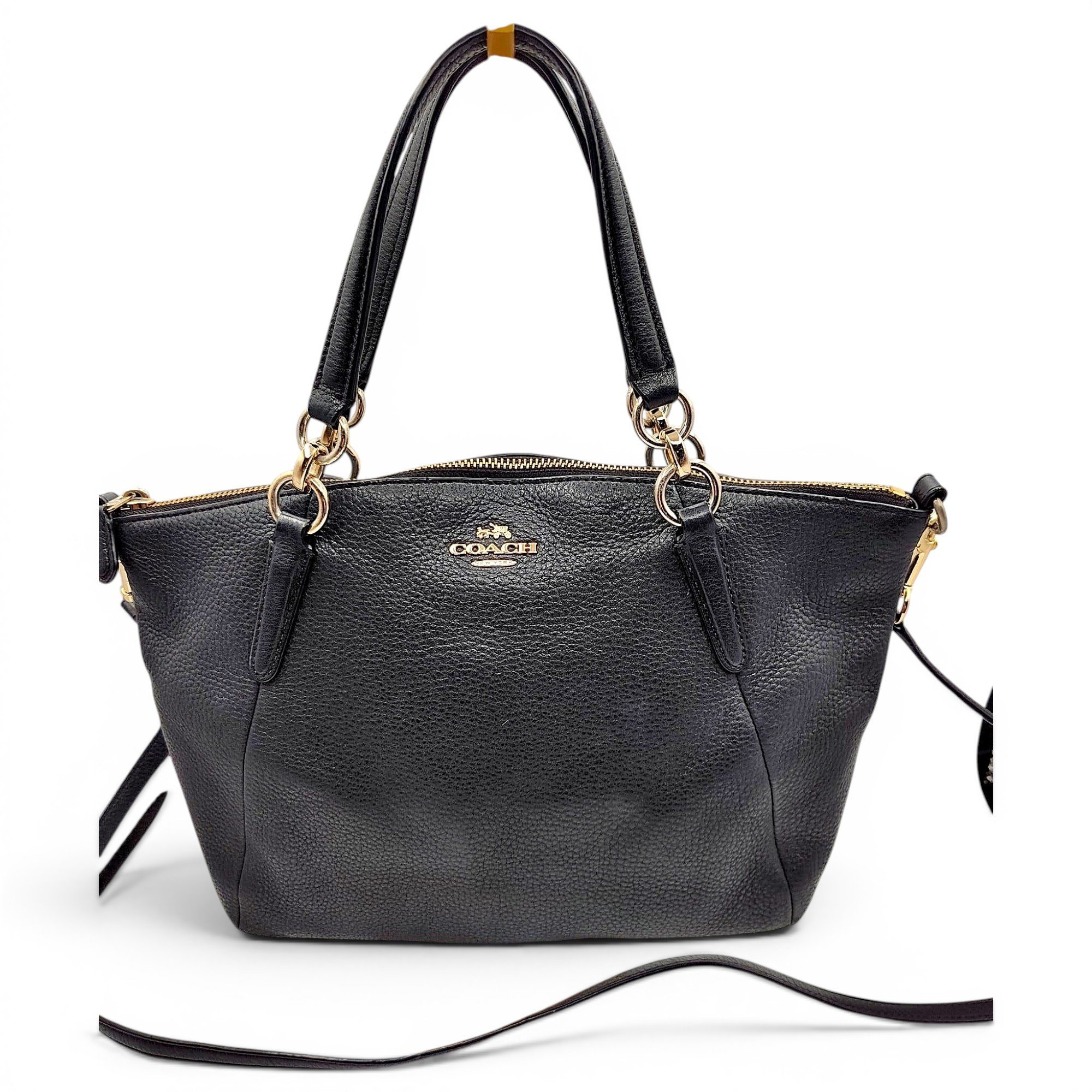 Leather tote