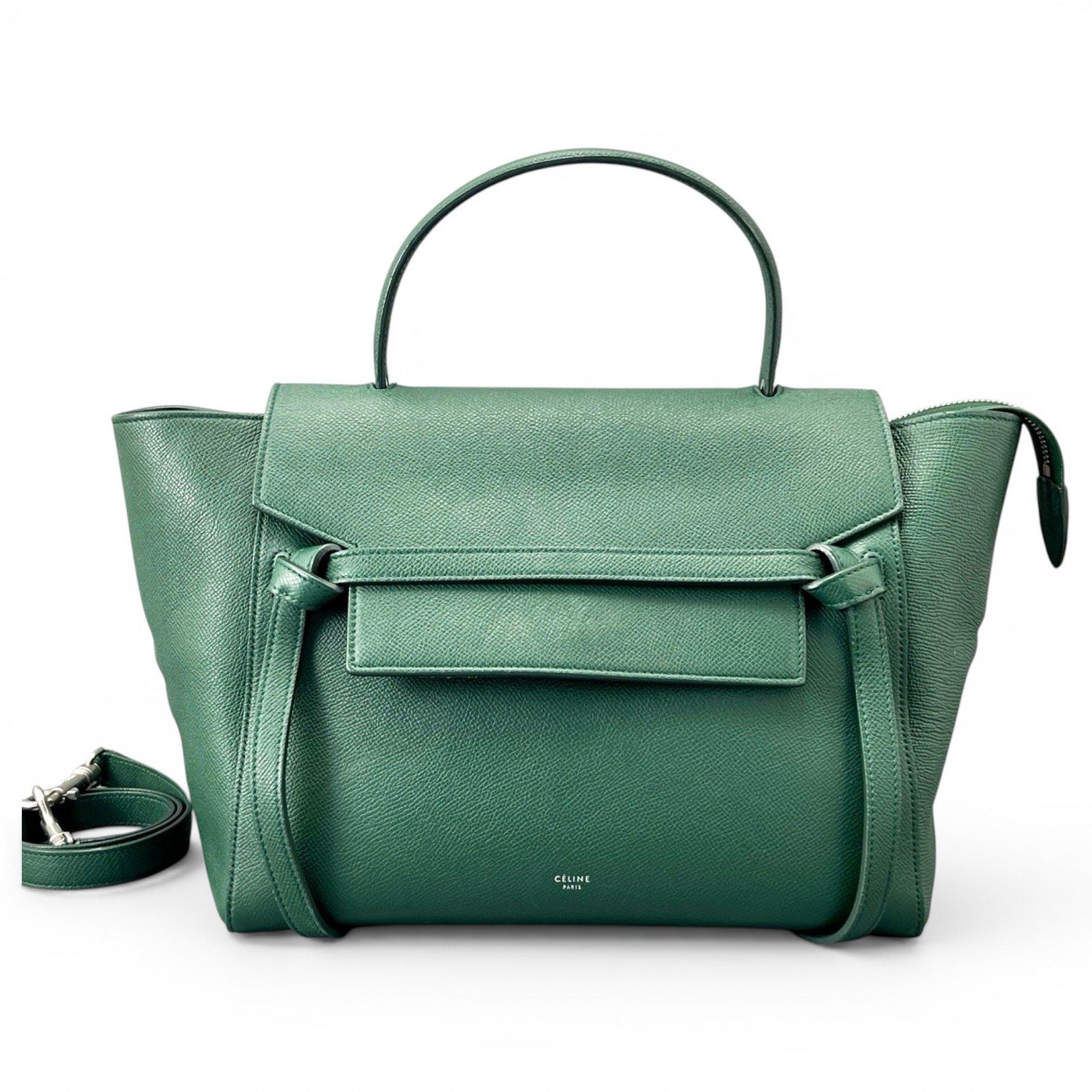 Luggage leather handbag