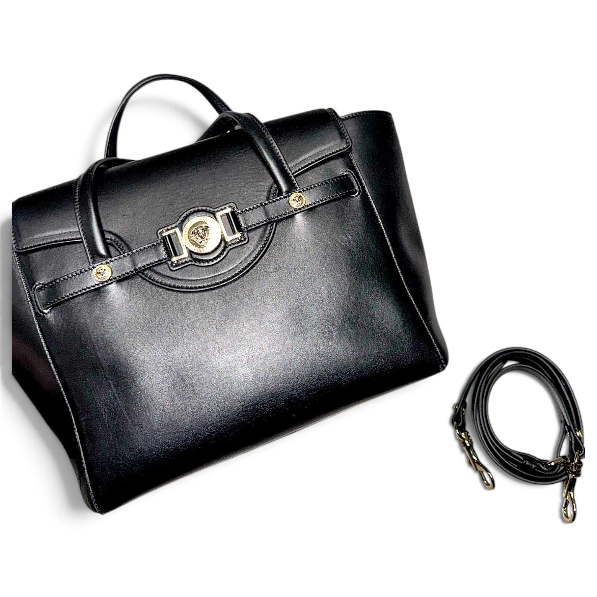 Leather tote