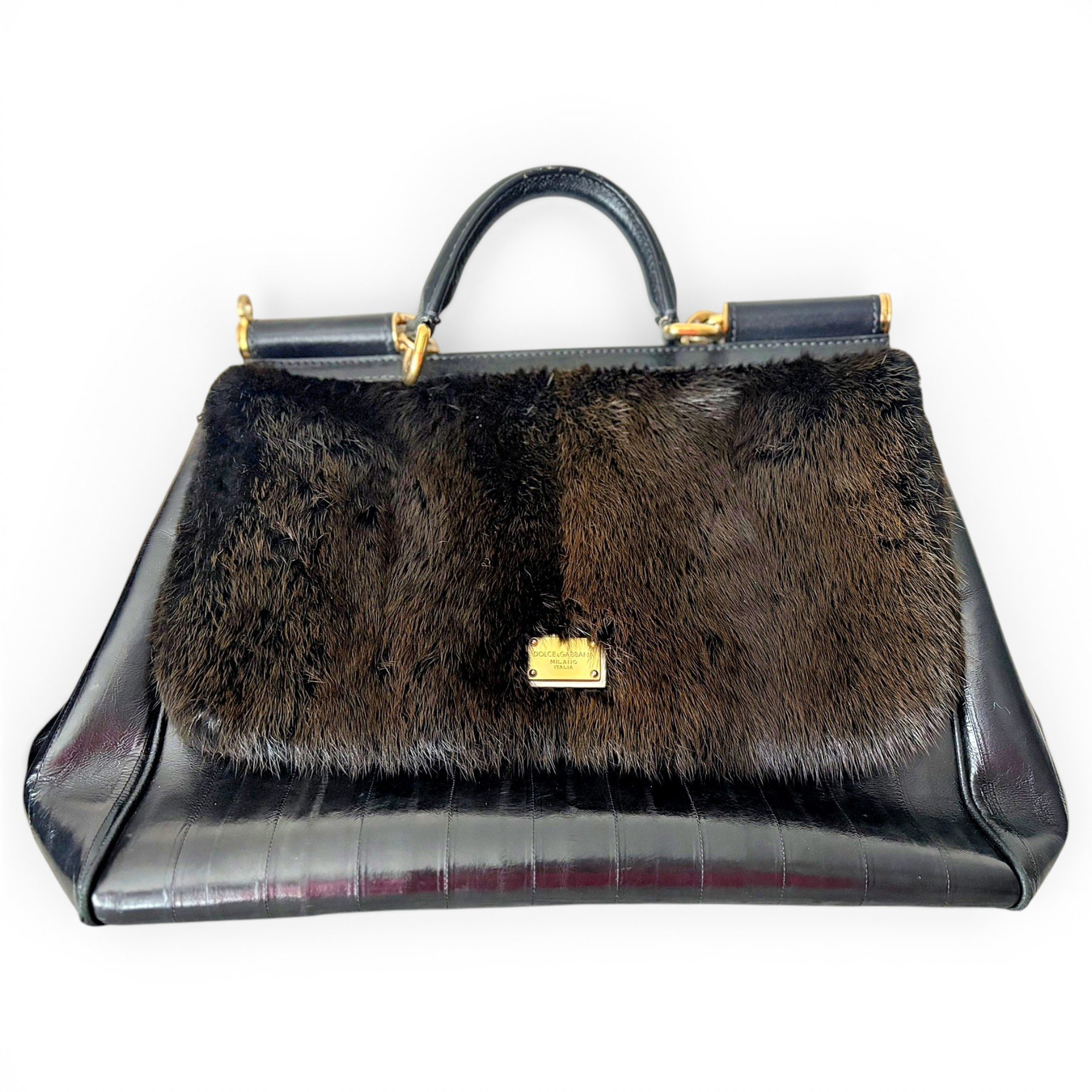 Sicily mink handbag