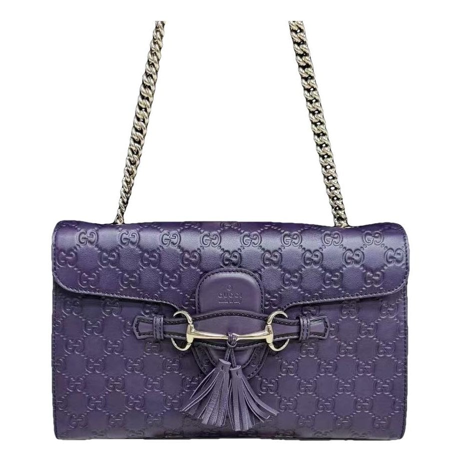 Leather crossbody bag