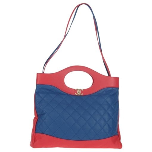 Mini Shopping leather handbag