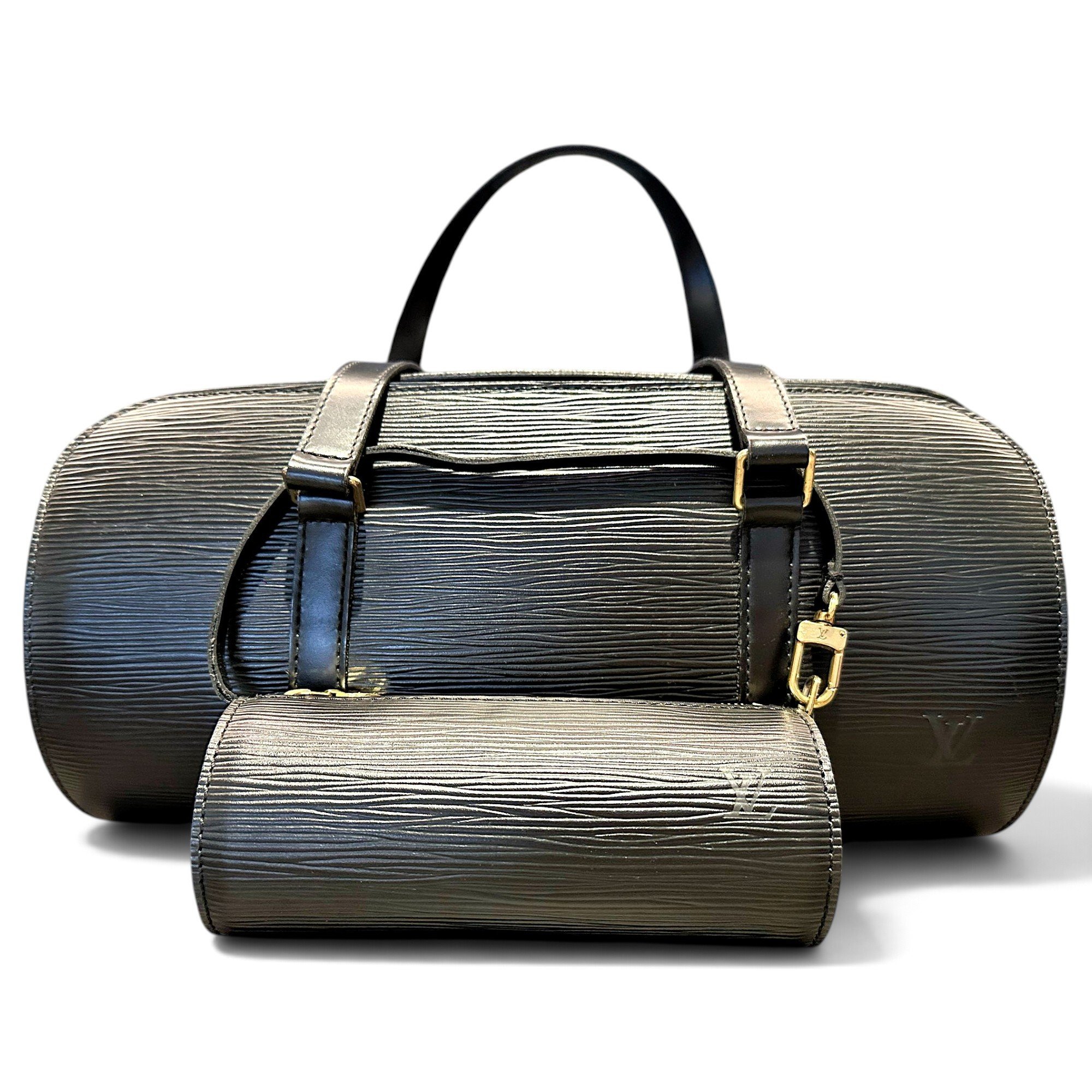 Soufflot Vintage leather handbag