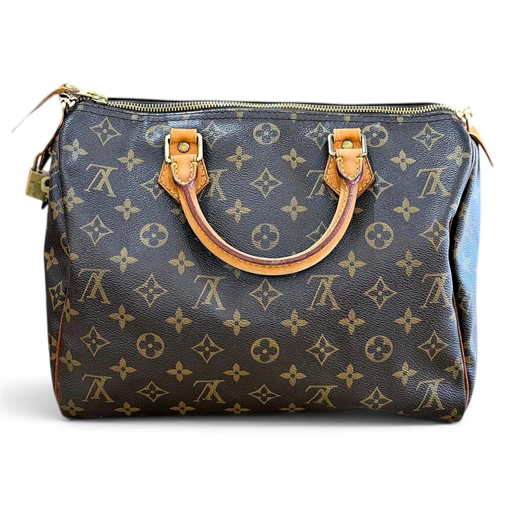 Leather tote