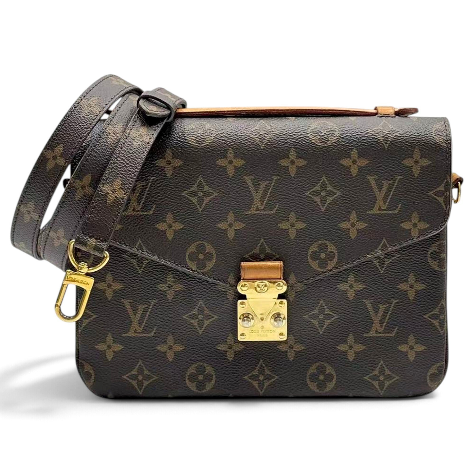 Metis leather crossbody bag