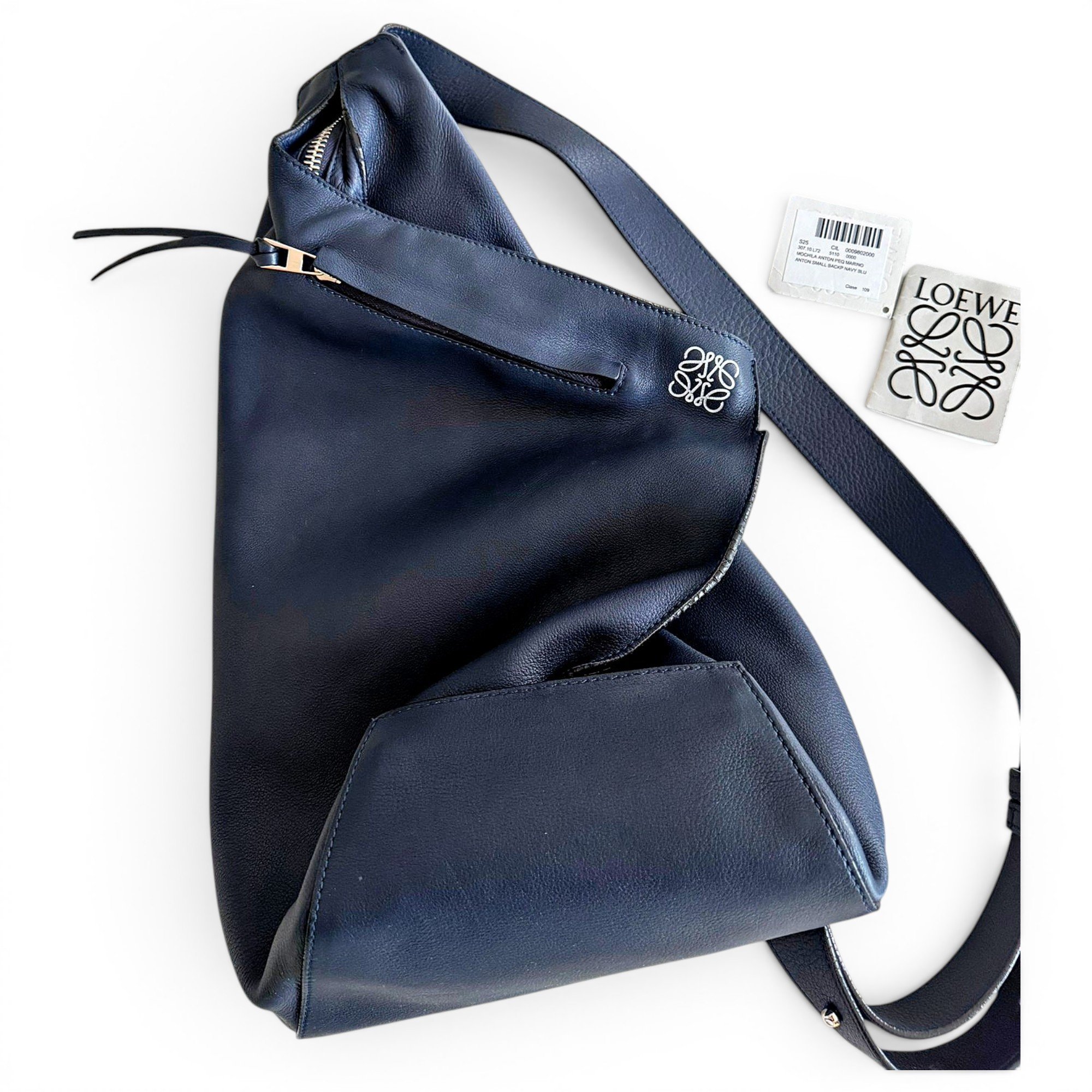 Anton leather backpack