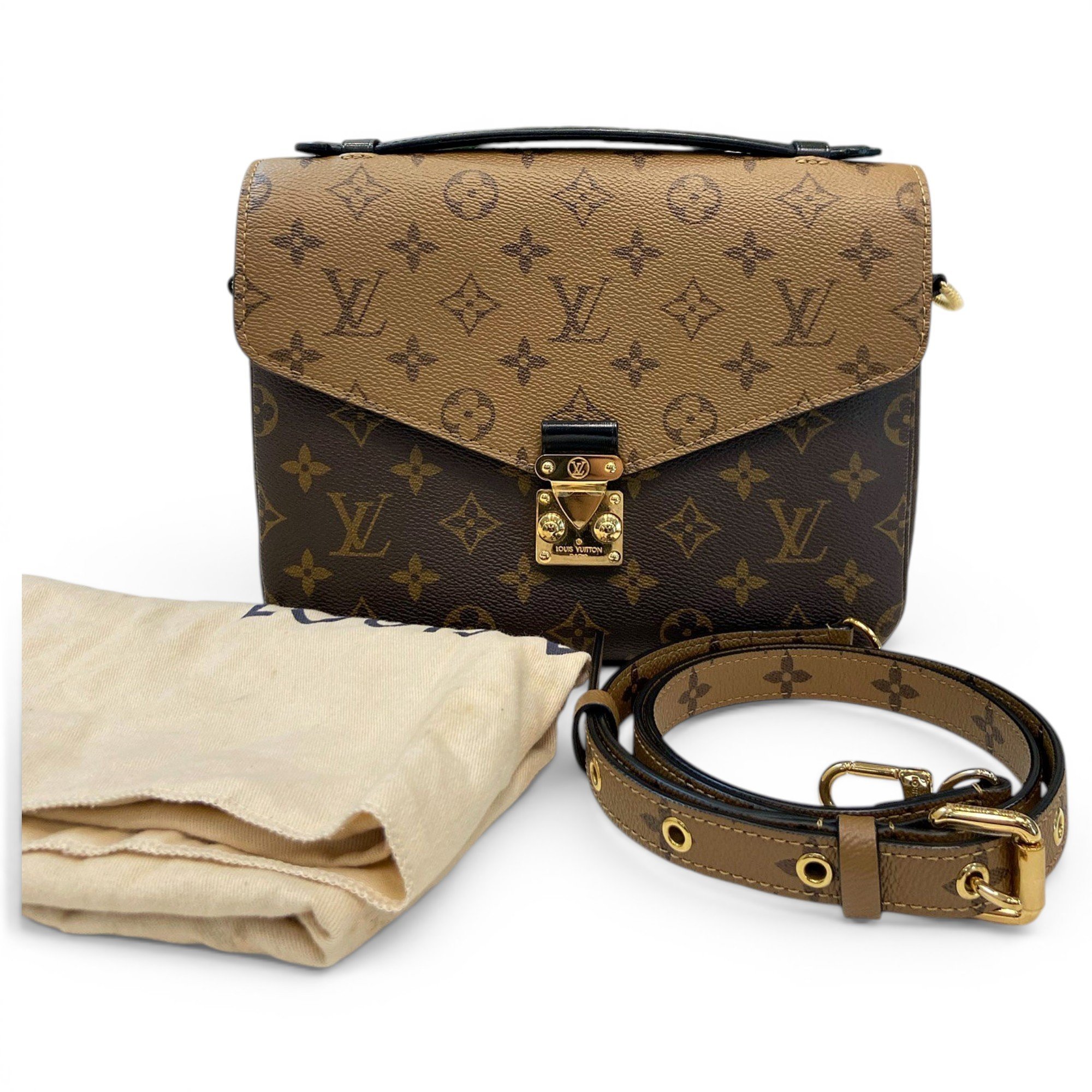 Metis leather handbag