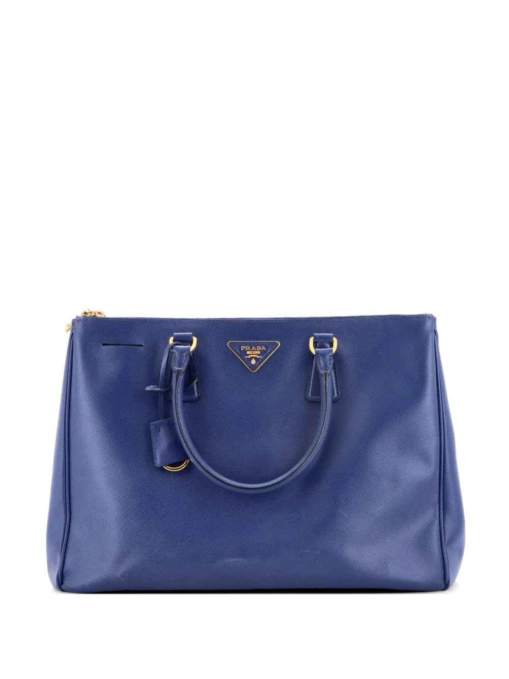 Double Zip Lux Saffiano Leather Large tote bag