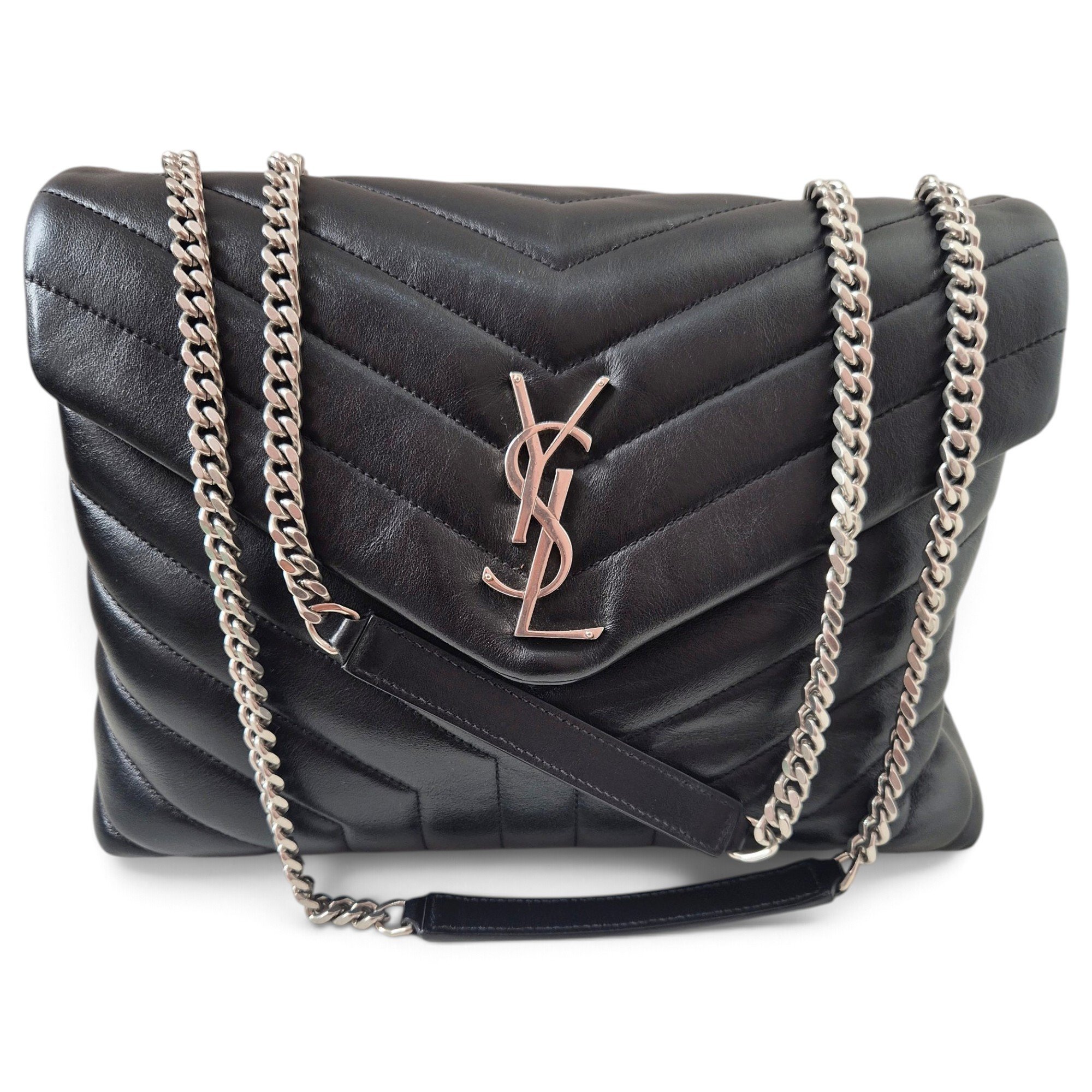 Loulou leather crossbody bag
