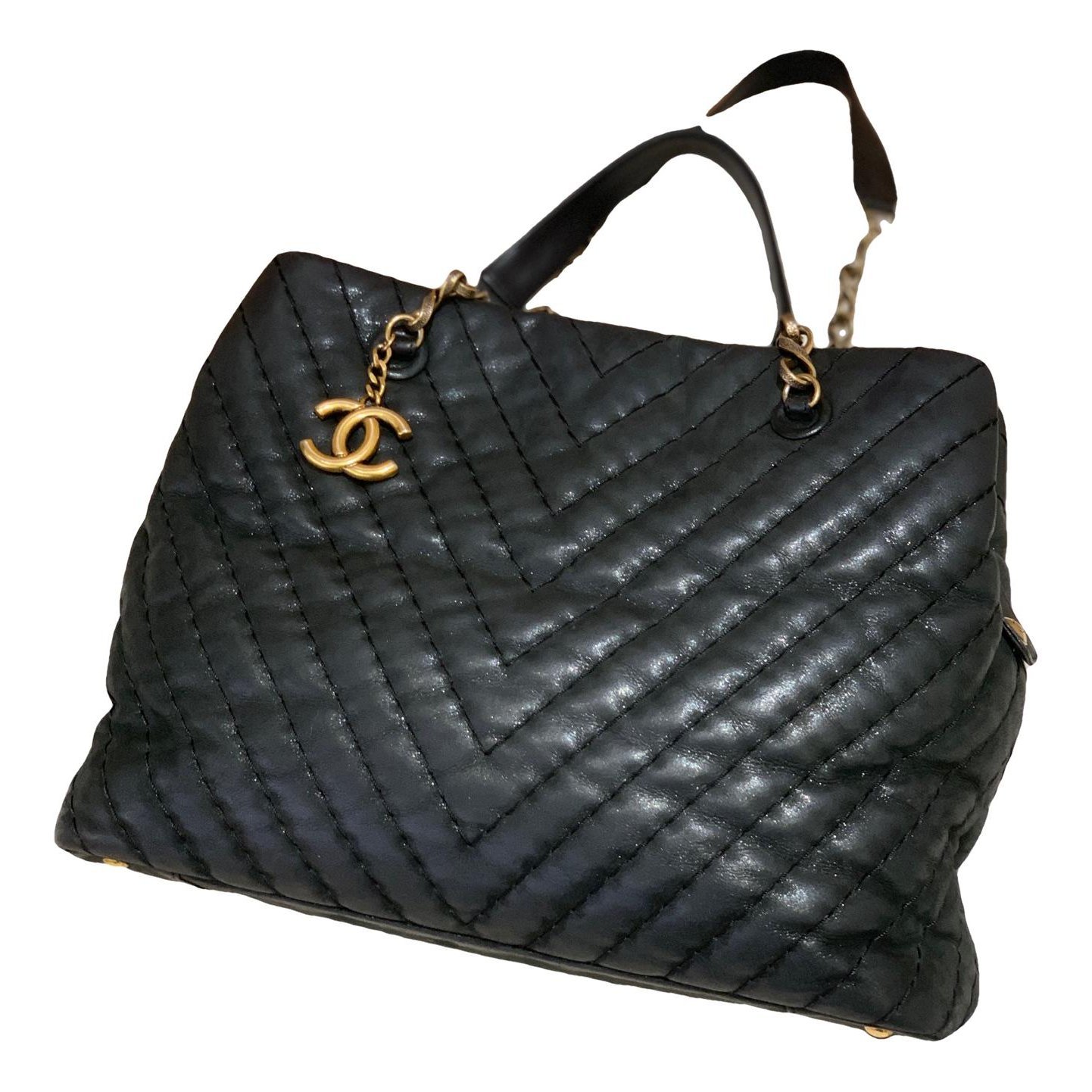 Leather handbag