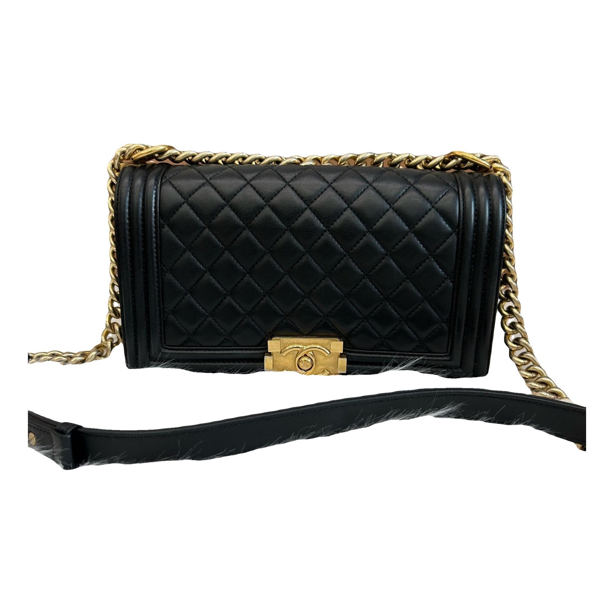 Chanel Boy leather crossbody bag
