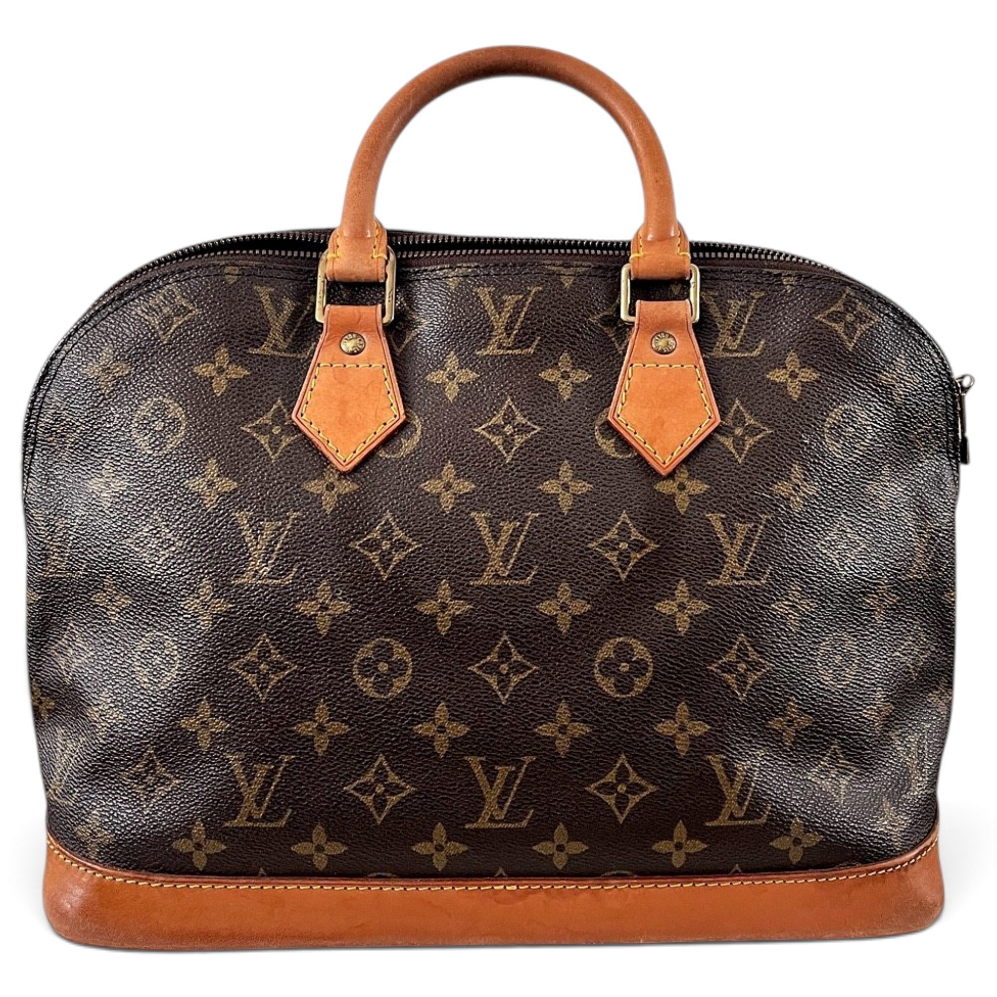 Alma leather handbag