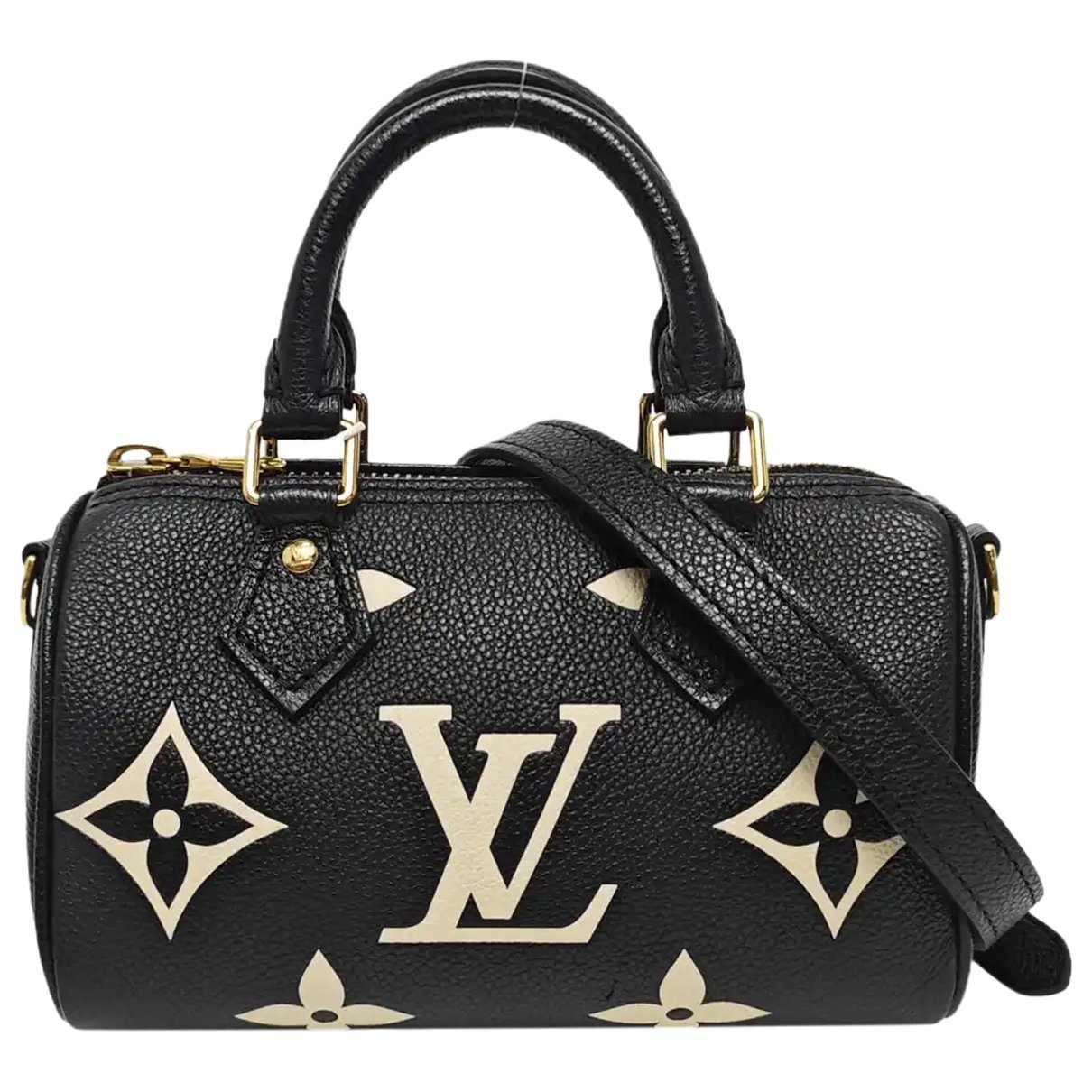 Nano Speedy / Mini HL leather handbag