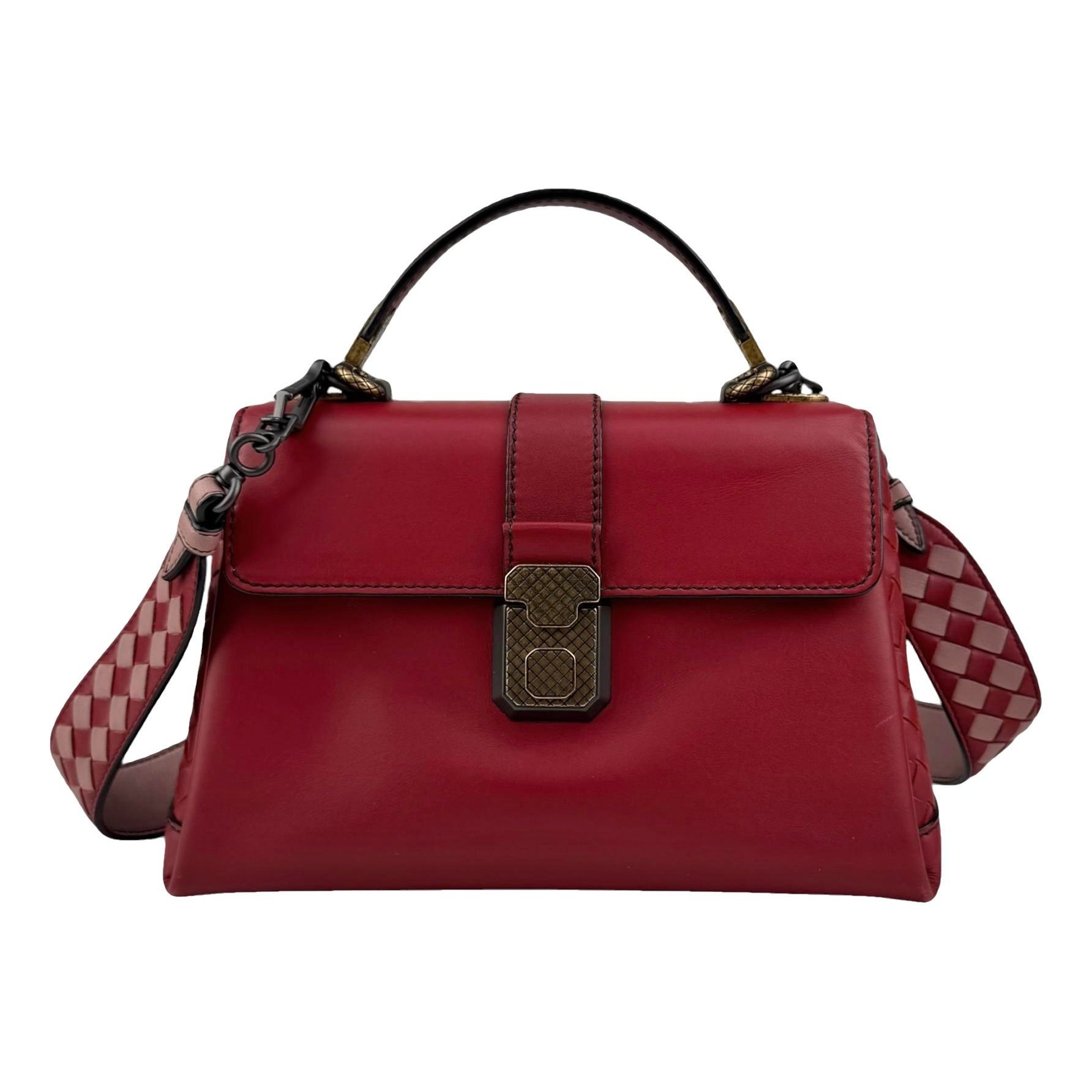 Piazza leather crossbody bag