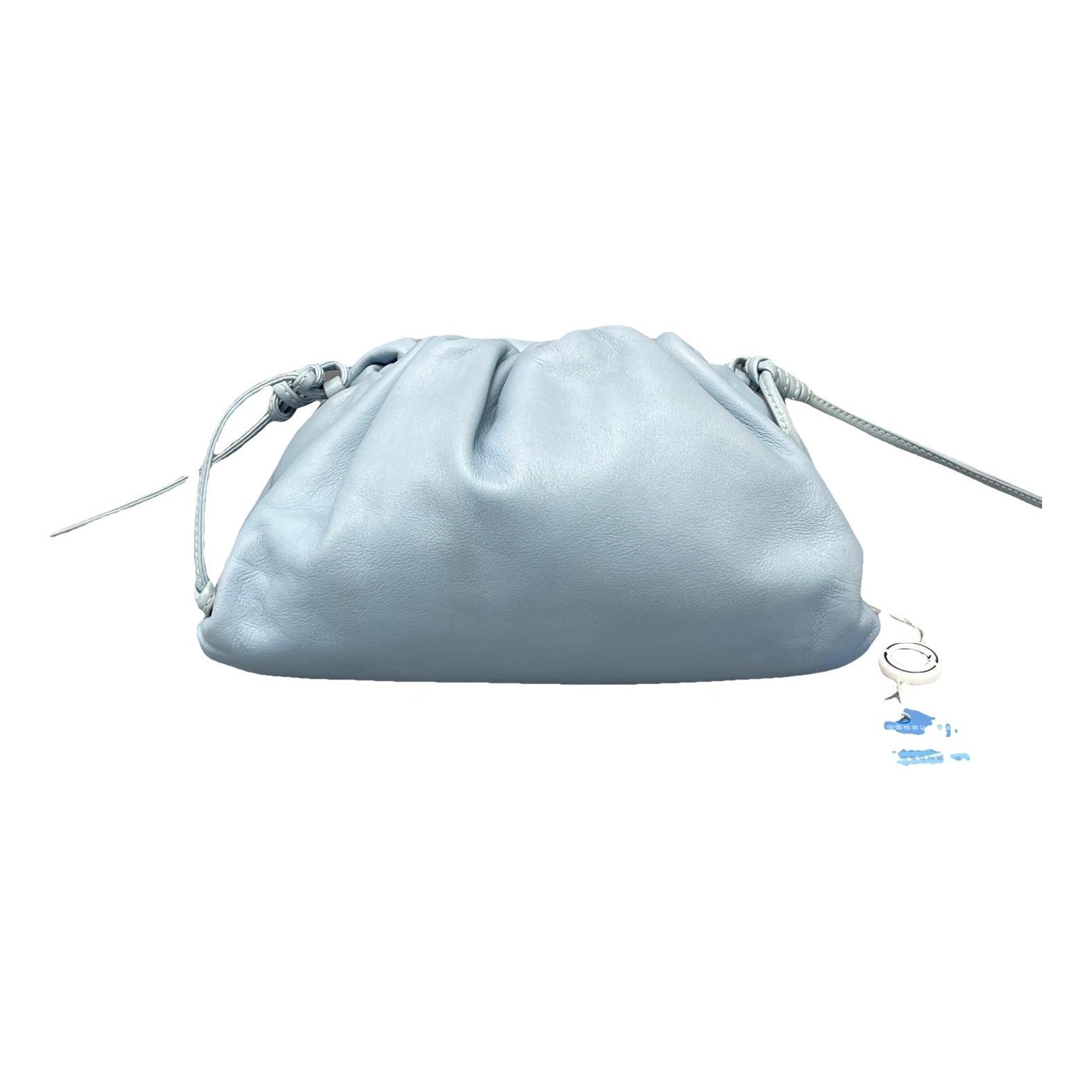 Pouch leather handbag