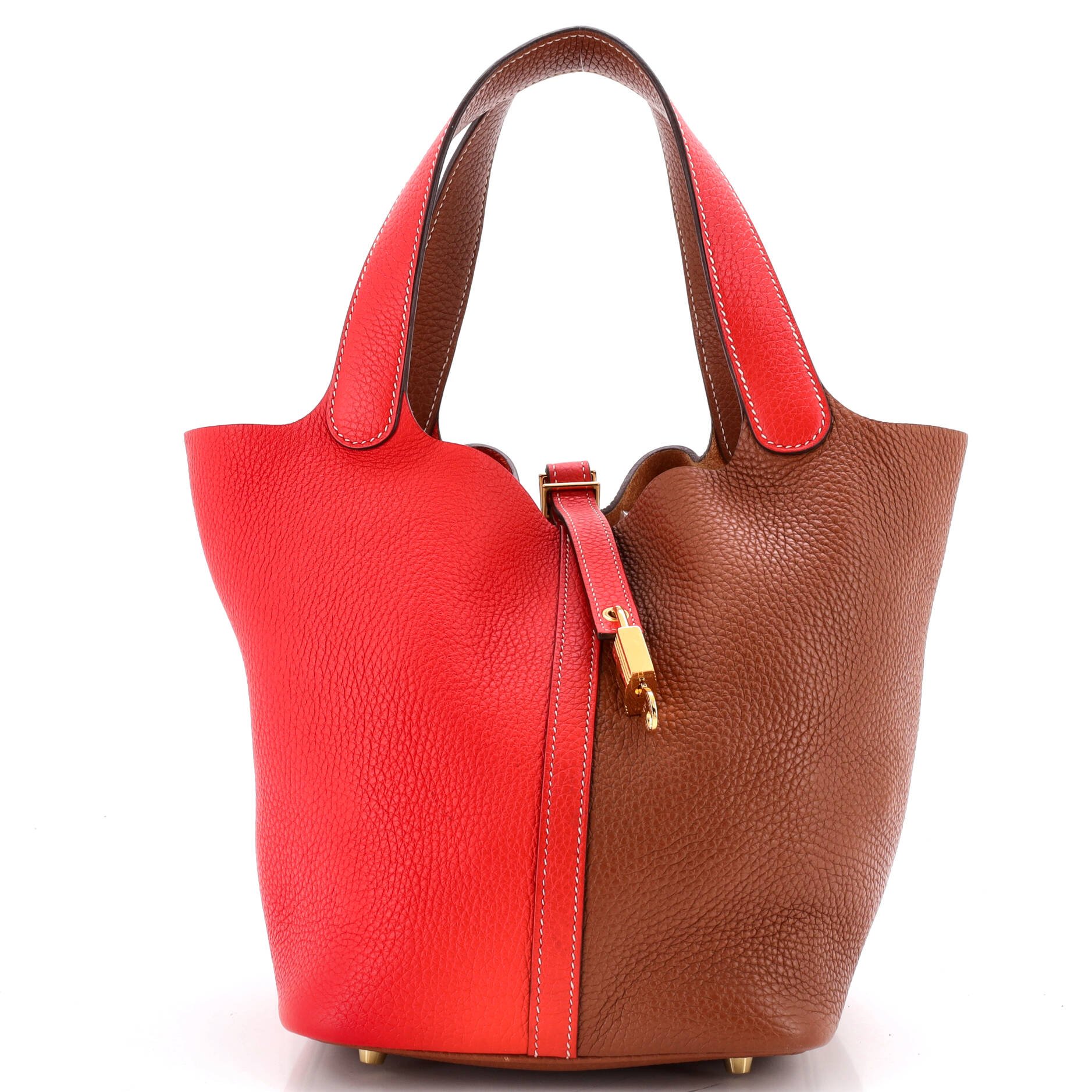 Picotin Lock Bag Bicolor Clemence MM
