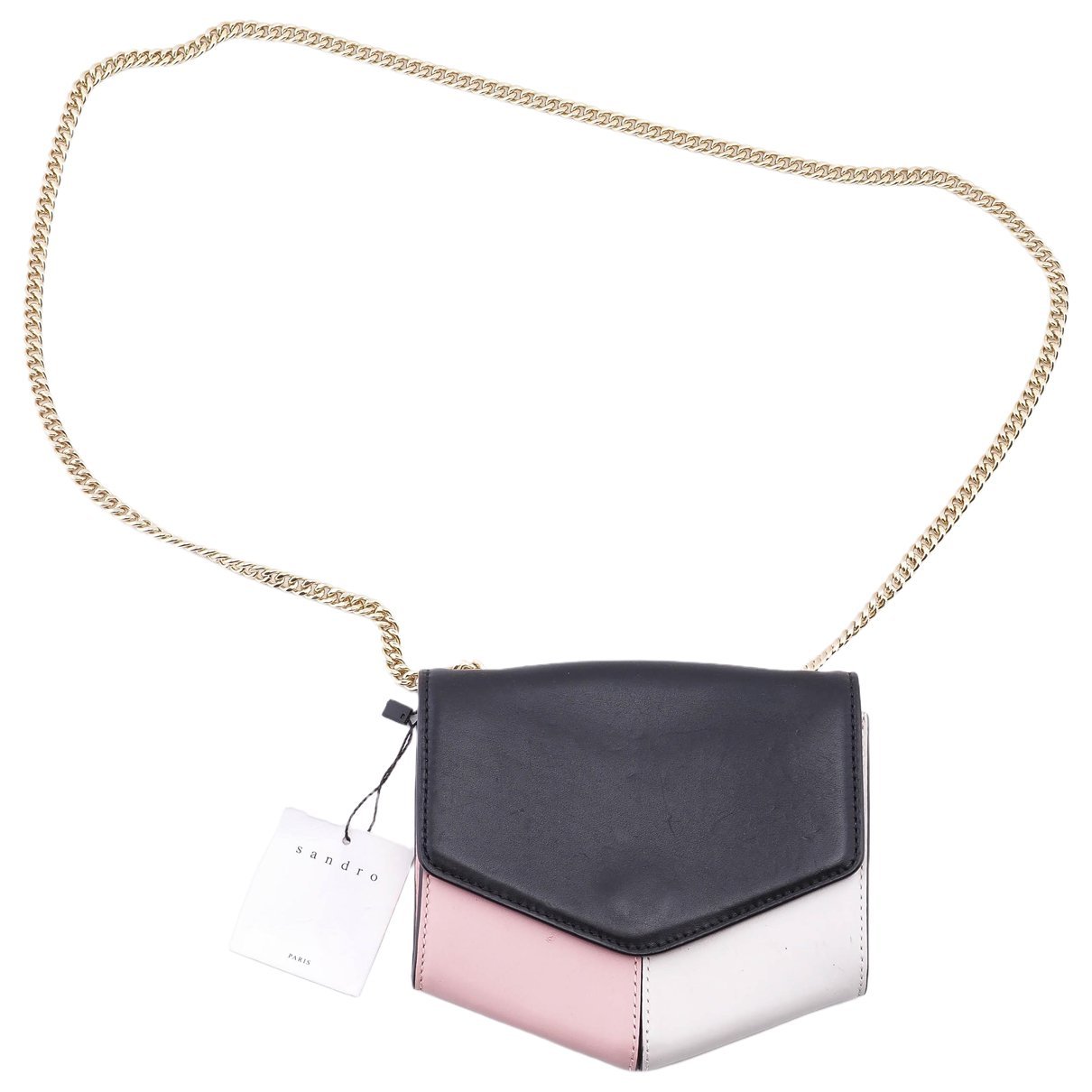 Sandro Leather crossbody bag