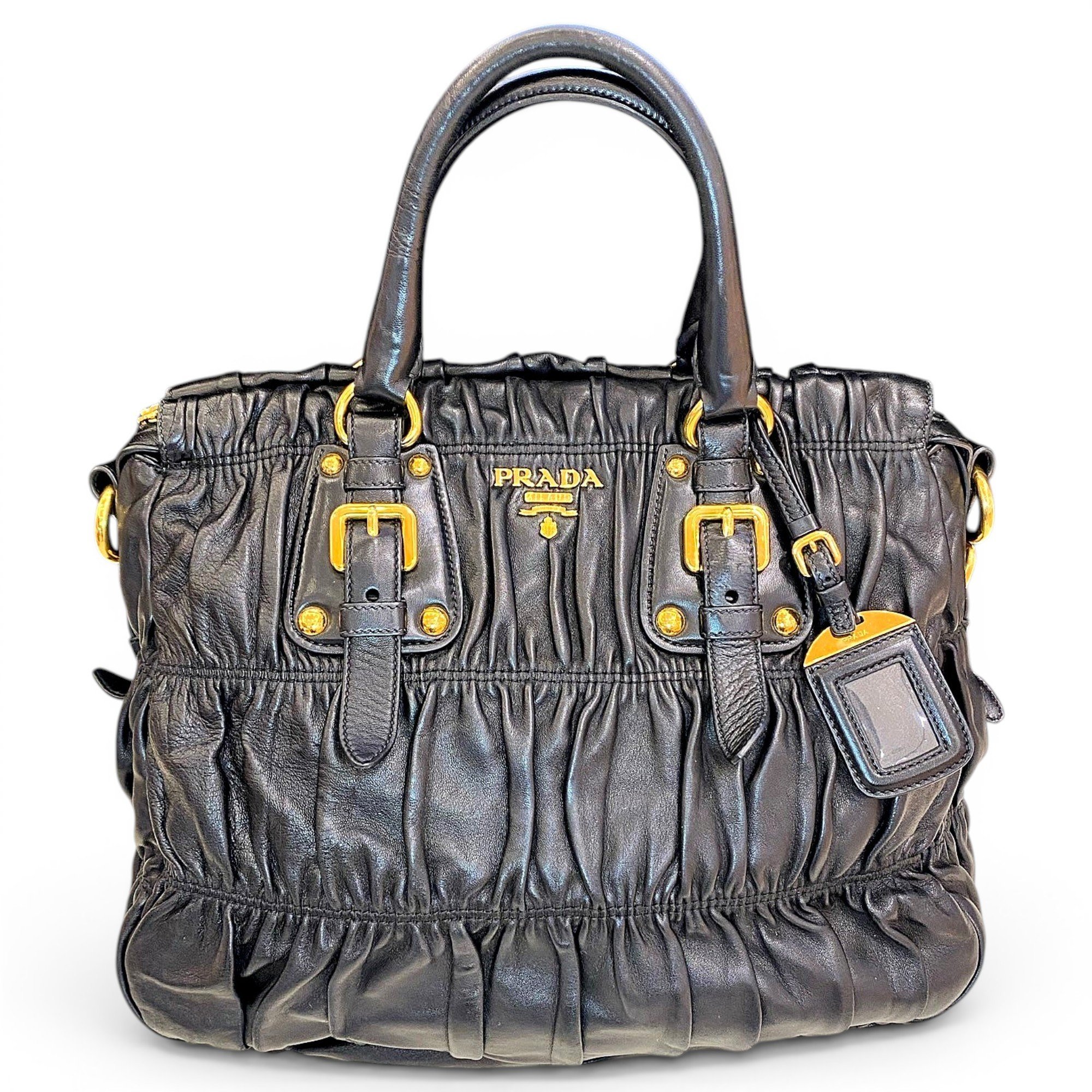 Leather handbag